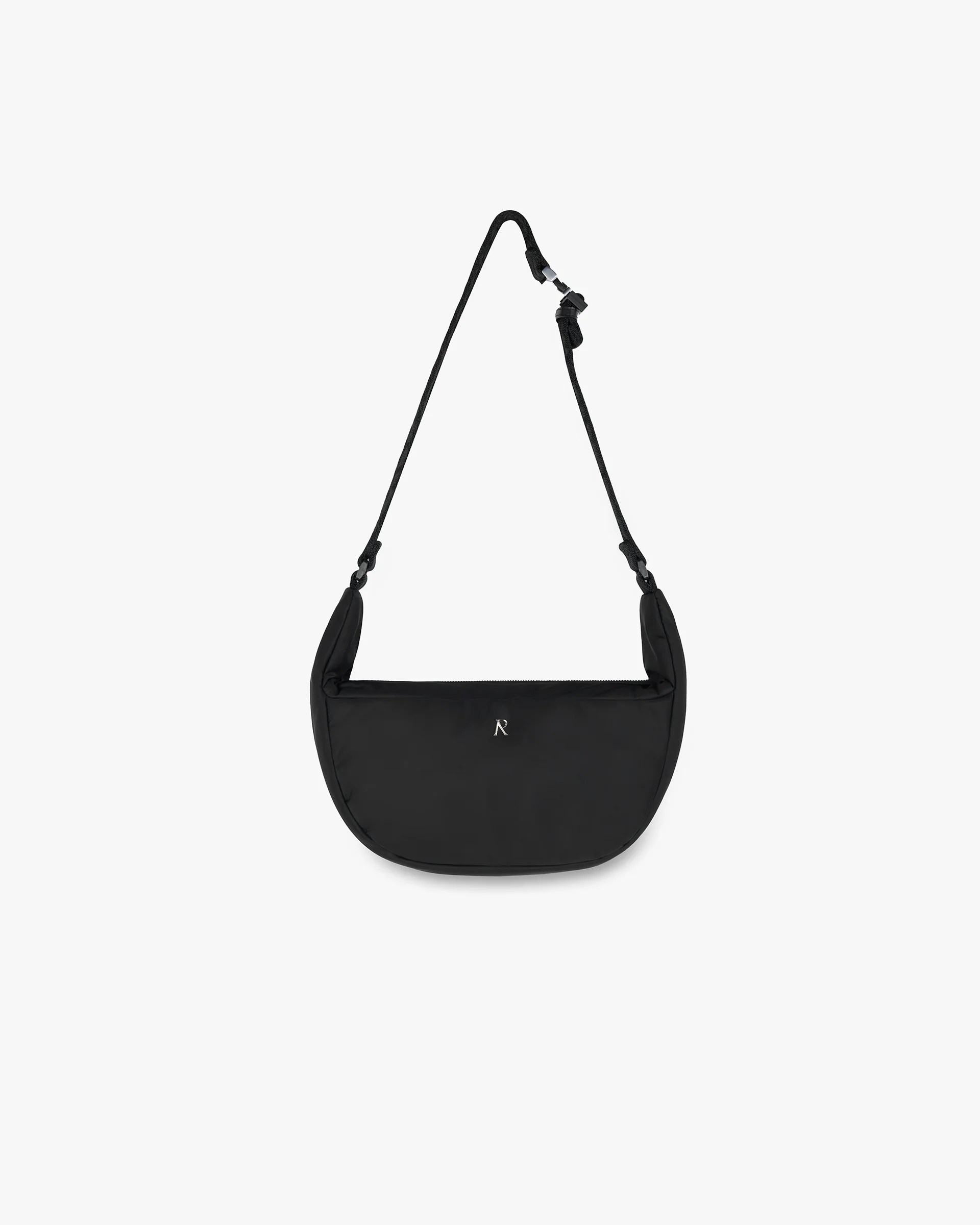 Initial Nylon Sling Bag - Black - Image 2