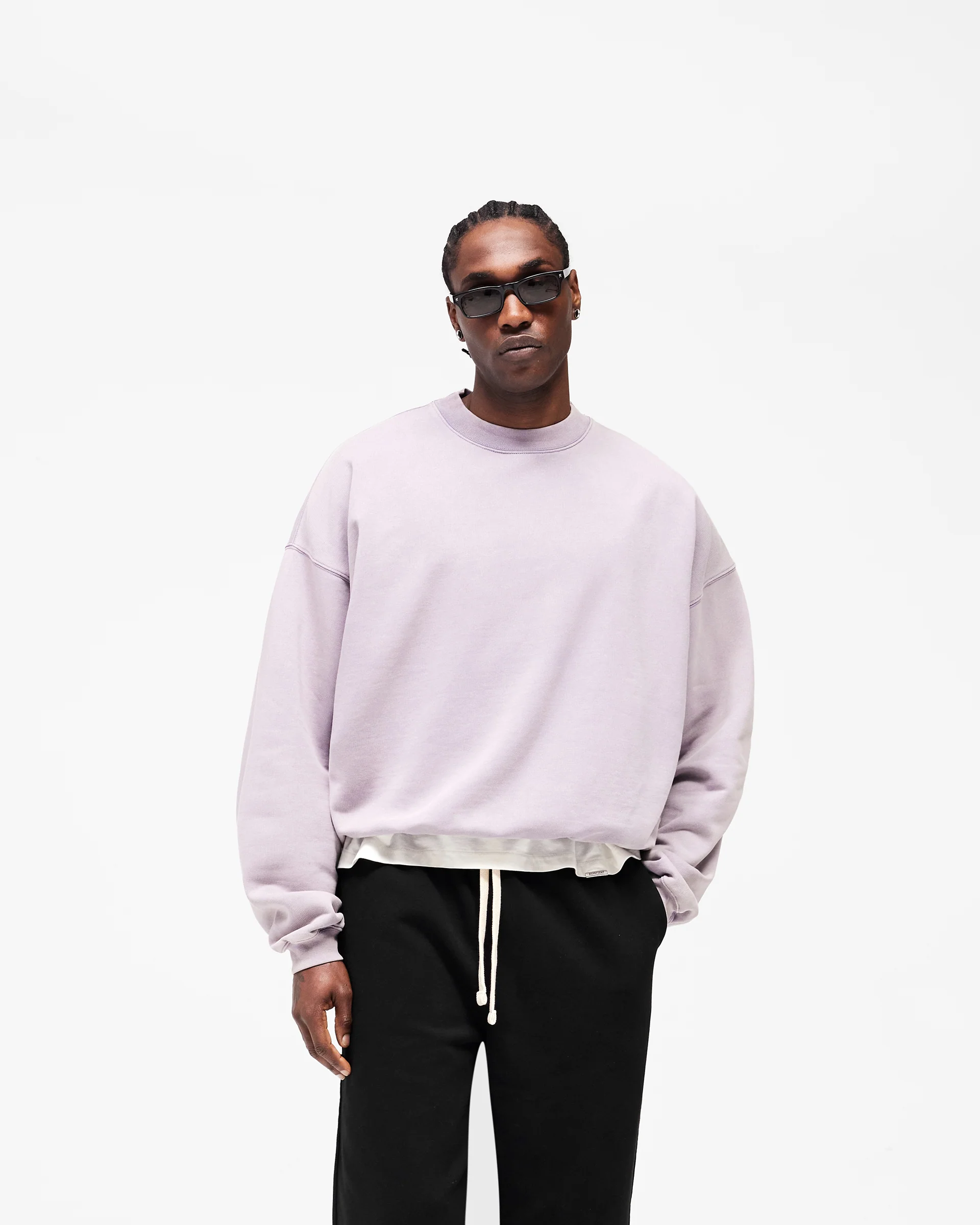 Initial Oversized Sweater - Mist - Image 3