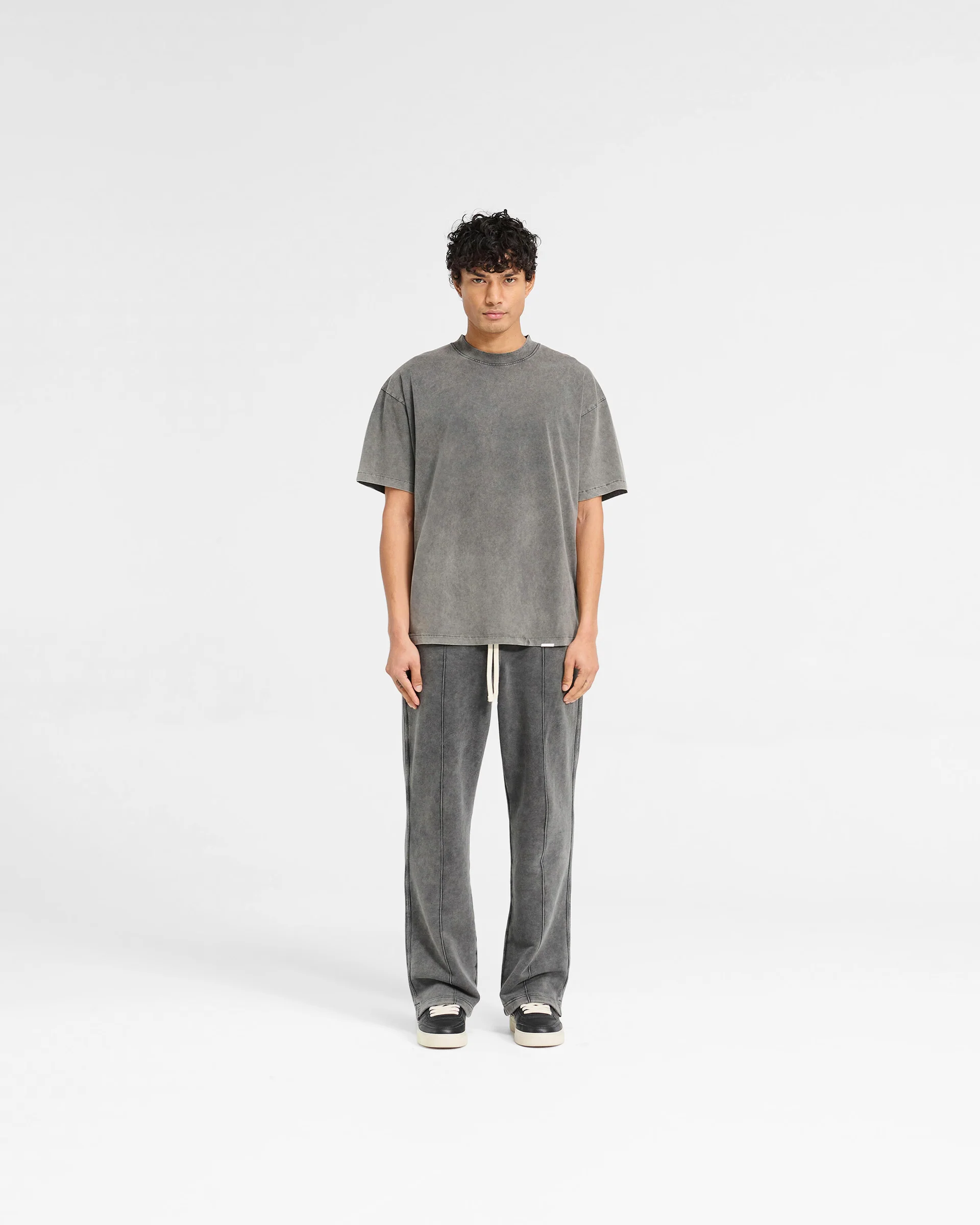 Initial Oversized T-Shirt - Vintage Grey - Image 5