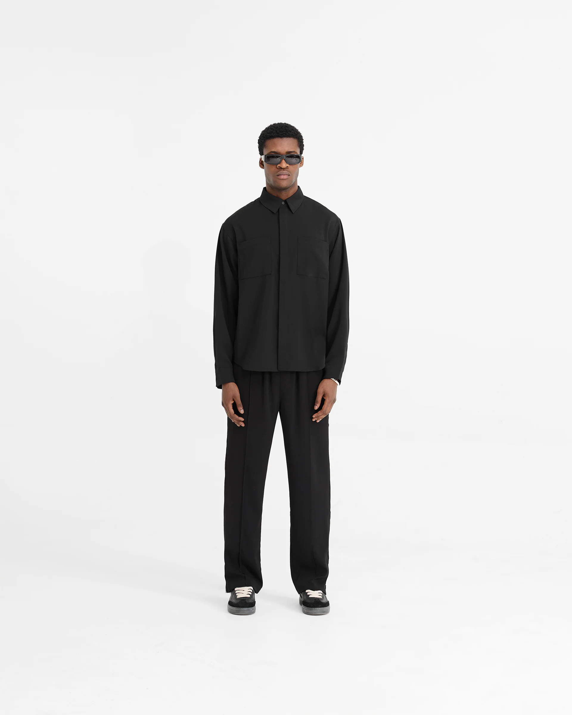 Initial Shirt - Black - Image 6