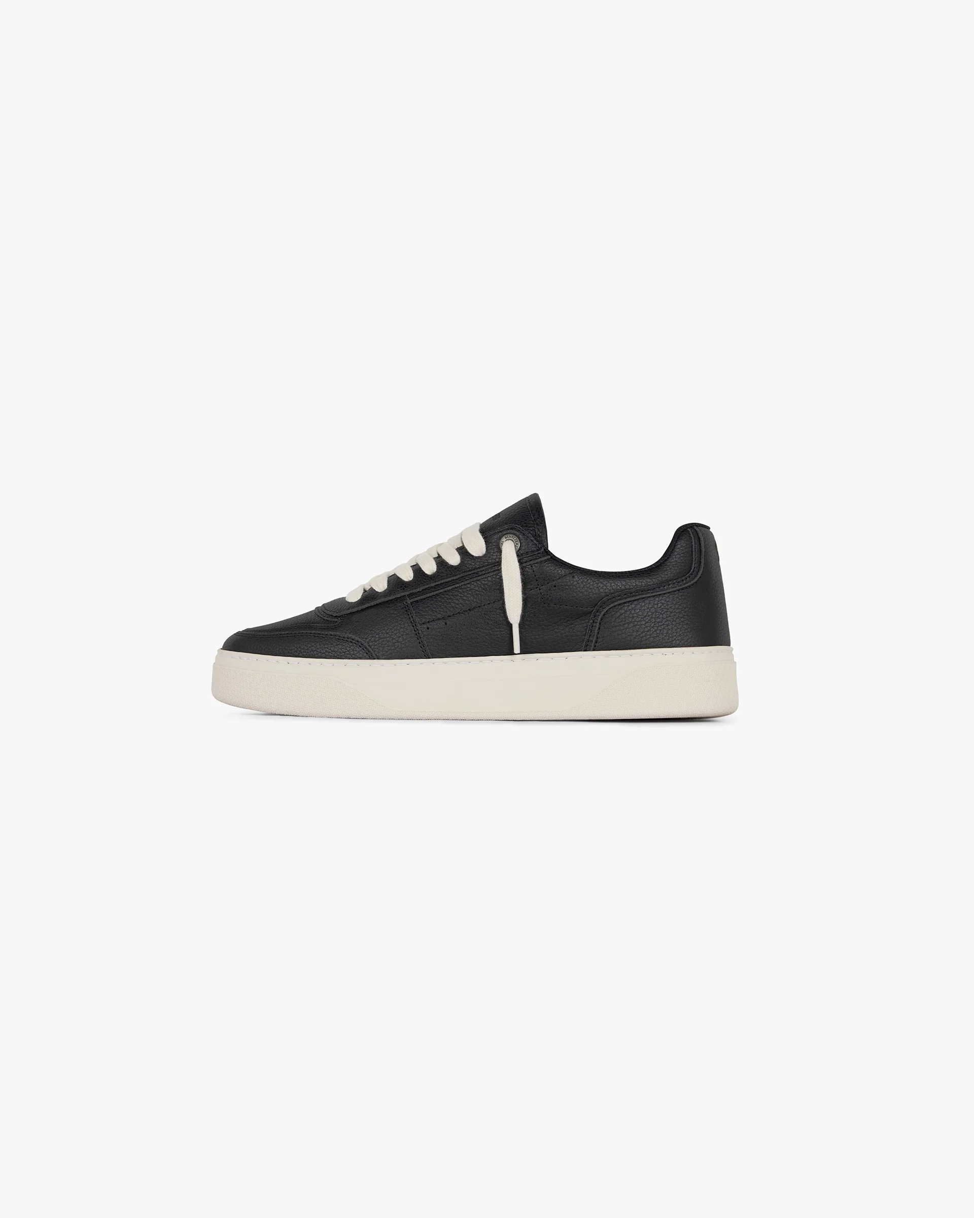 Initial Sneaker - Leather - Black - Image 3