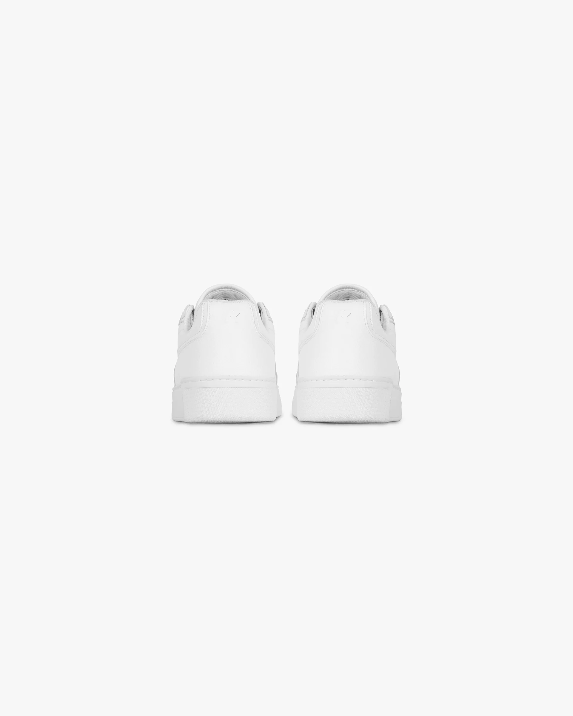 Initial Sneaker - Leather - Flat White - Image 4