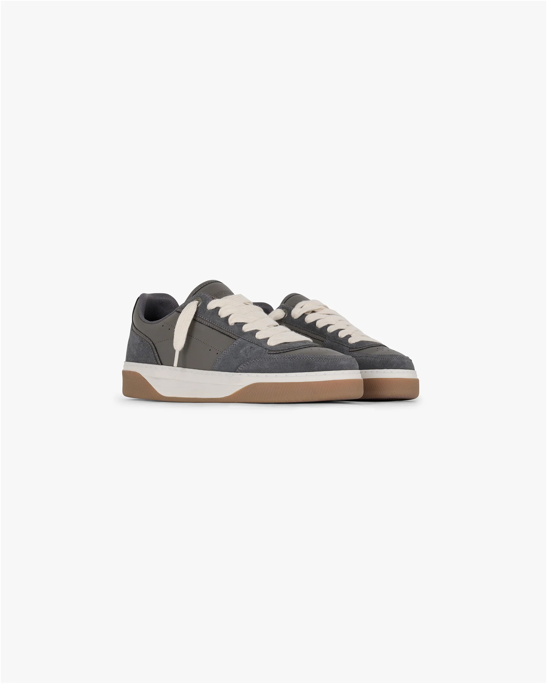 Initial Sneaker - Suede - Dark Taupe - Image 2