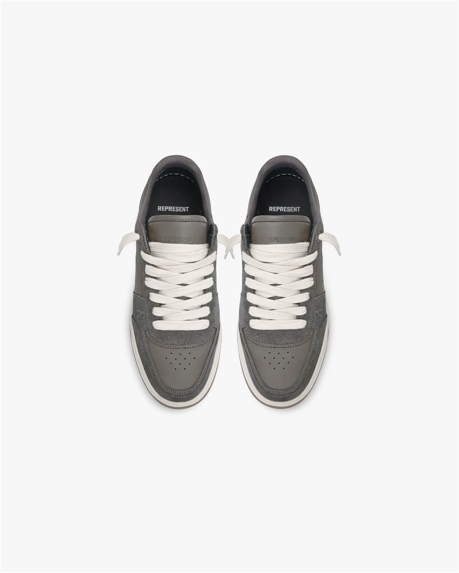 Initial Sneaker - Suede - Dark Taupe - Image 5