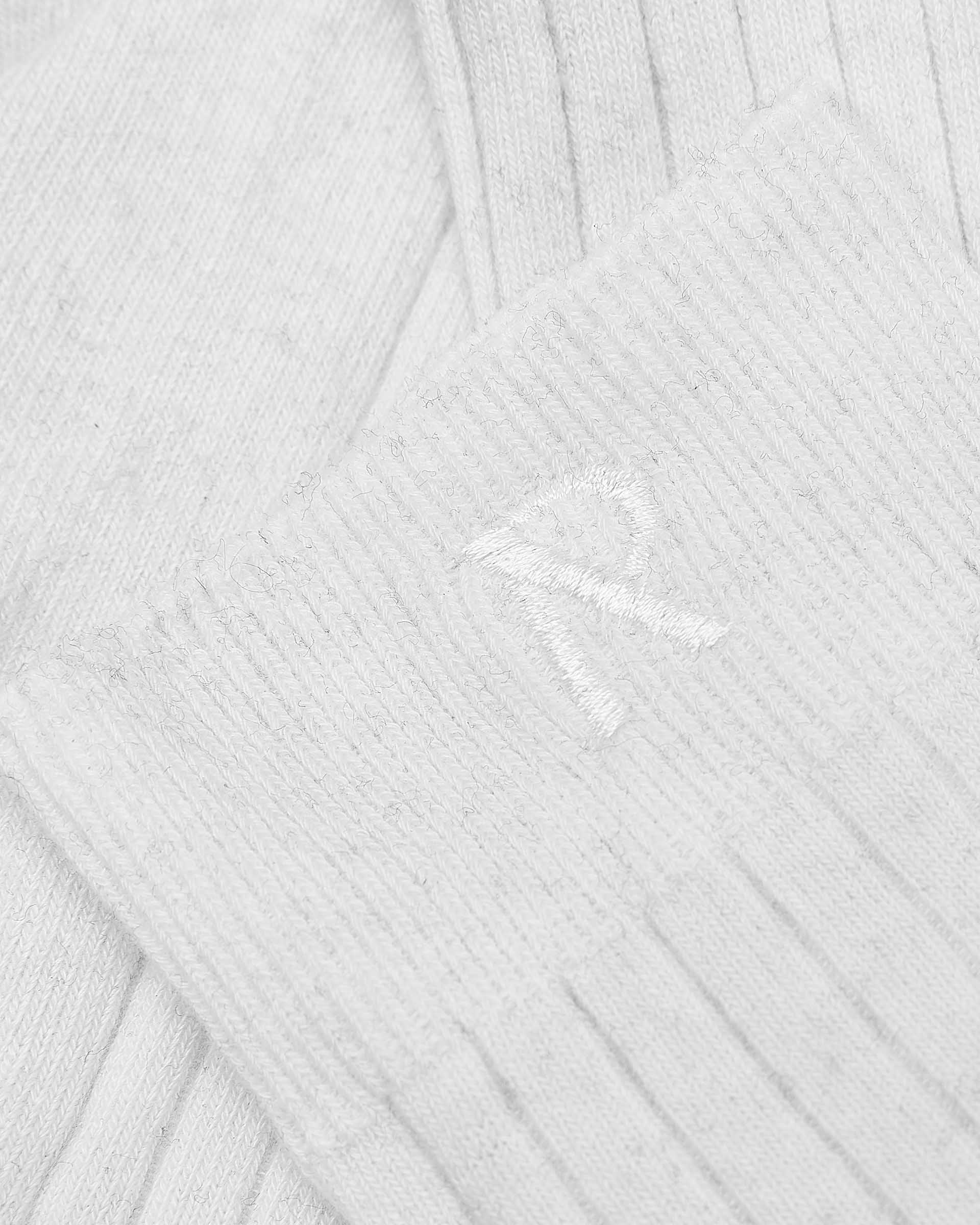 Initial Socks - Flat White - Image 3