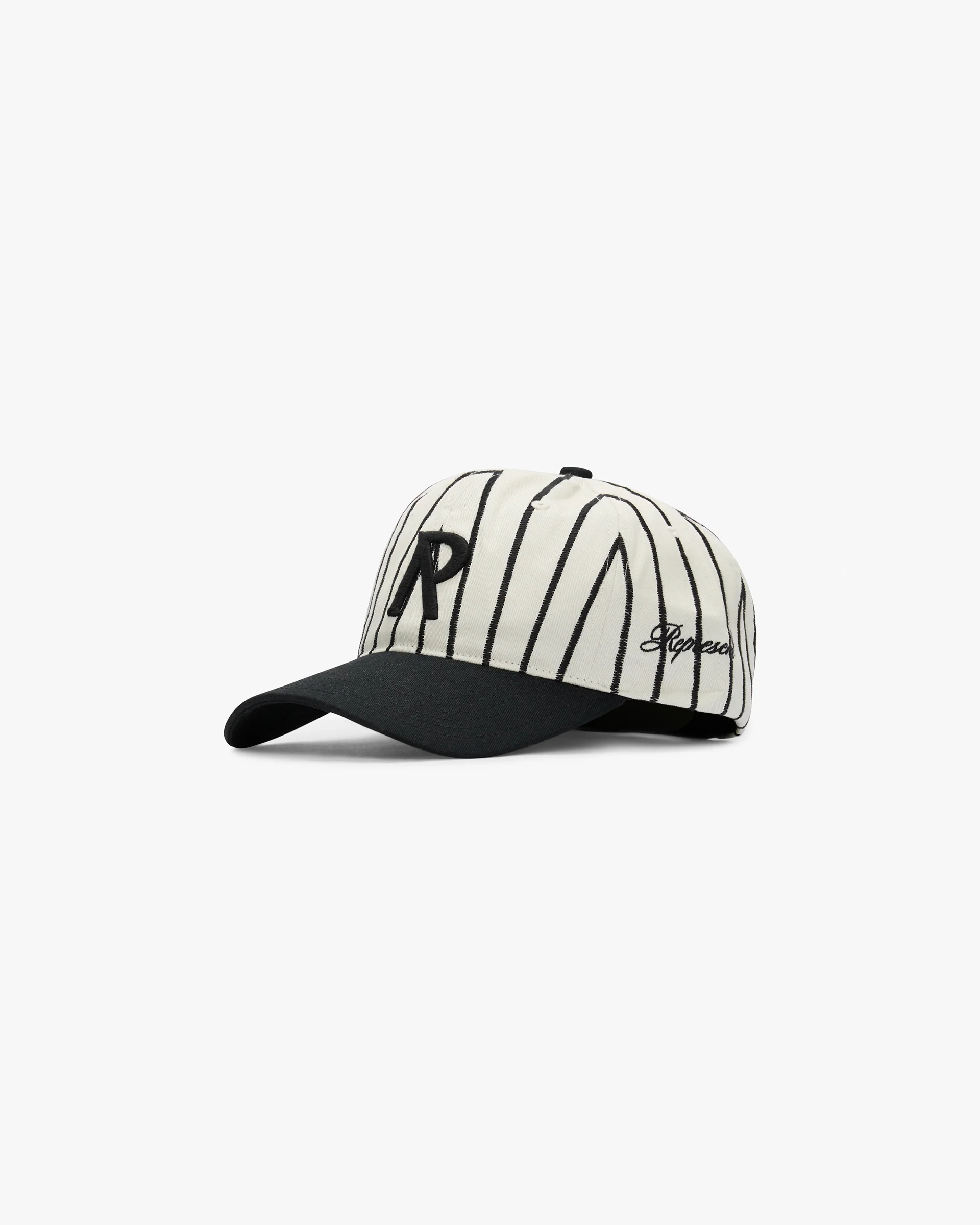Initial Stripe Cap - Antique White - Image 4