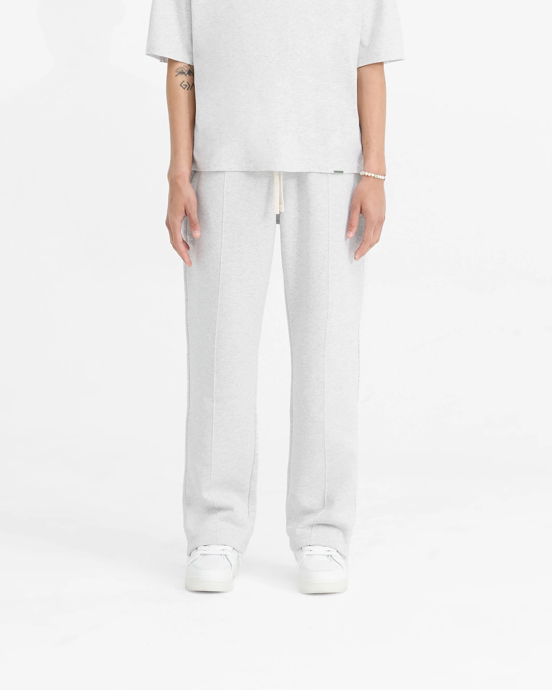 Initial Sweatpant - Ice Grey Marl - Image 3