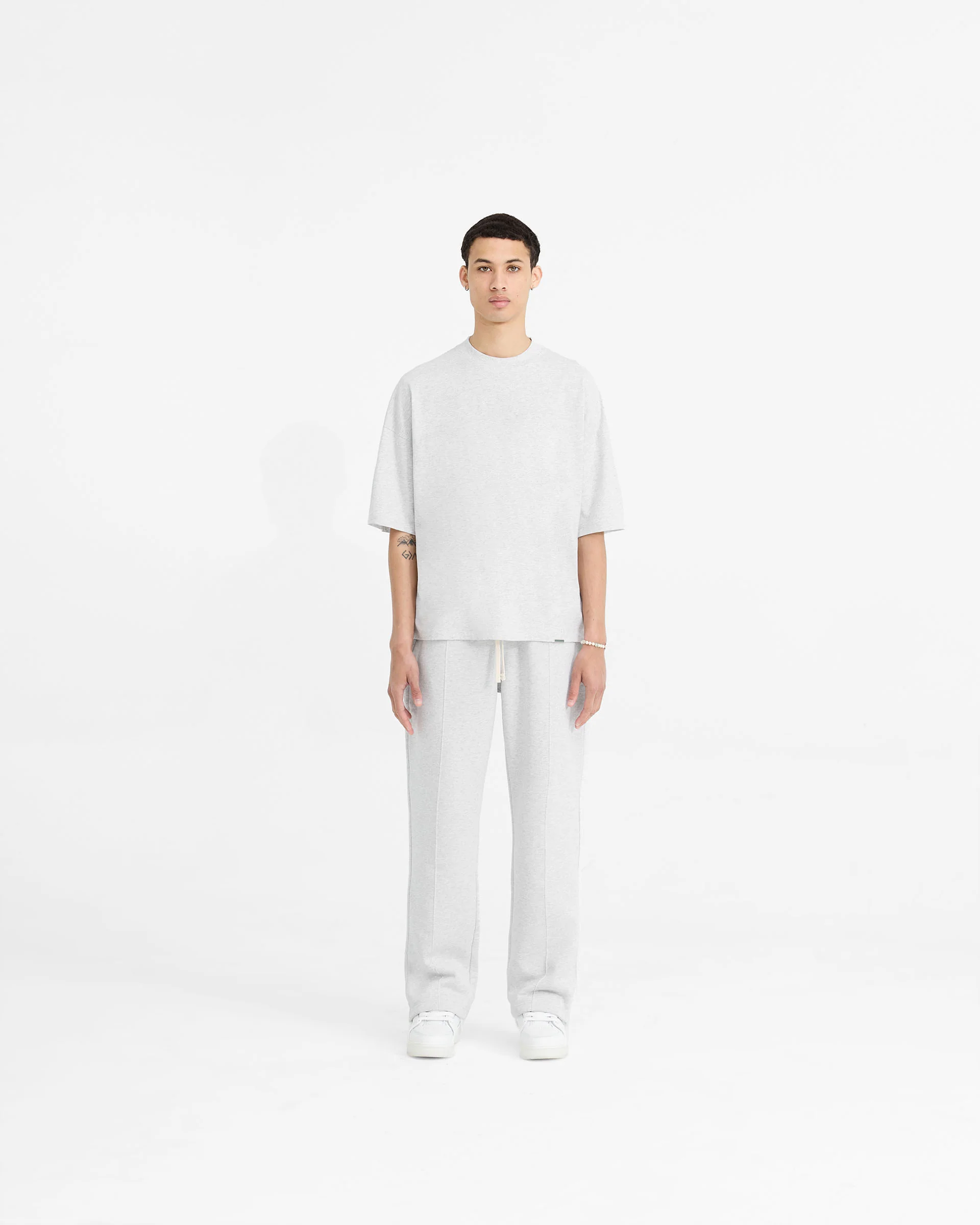 Initial Sweatpant - Ice Grey Marl - Image 6