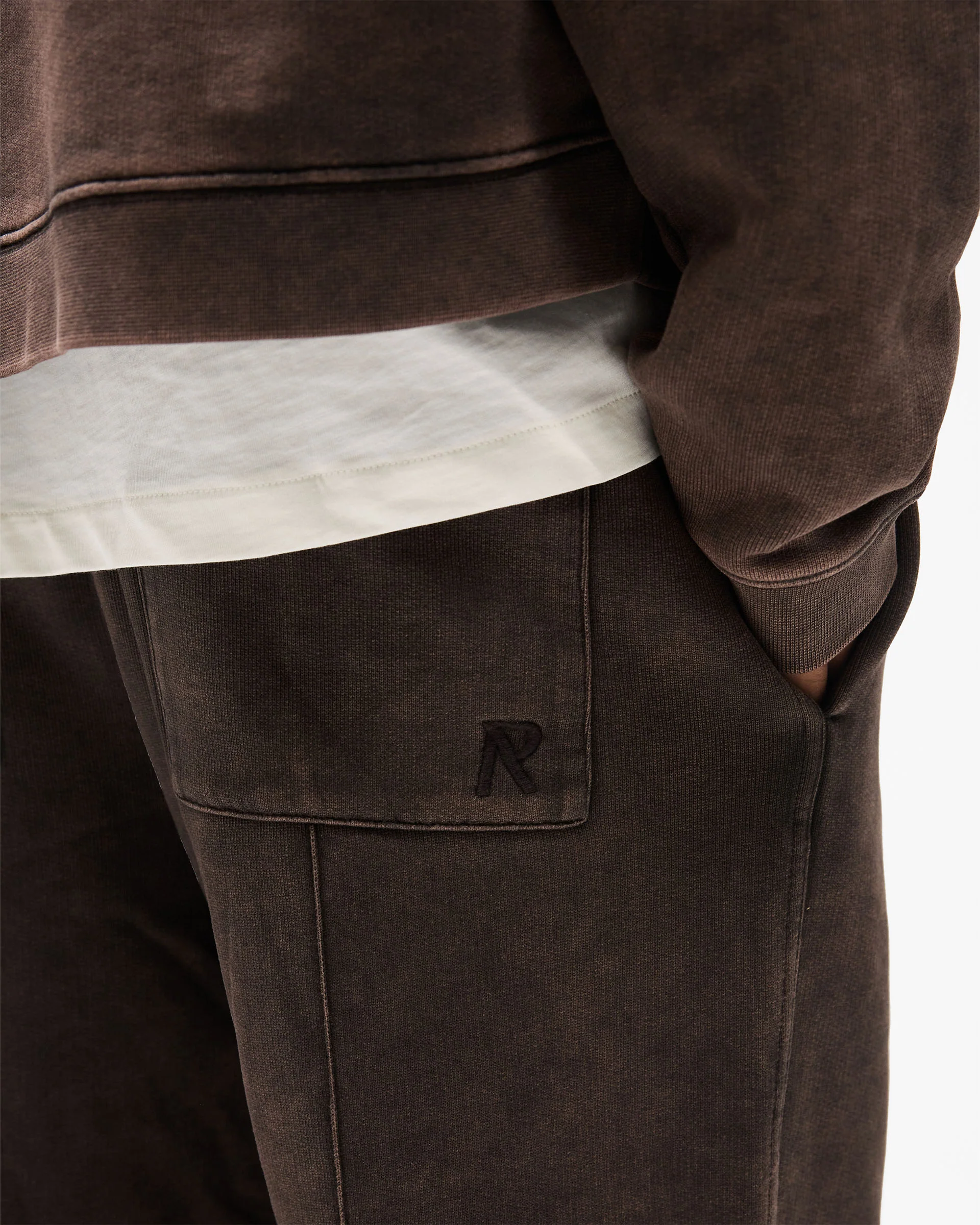 Initial Sweatpants - Coffee - Image 6