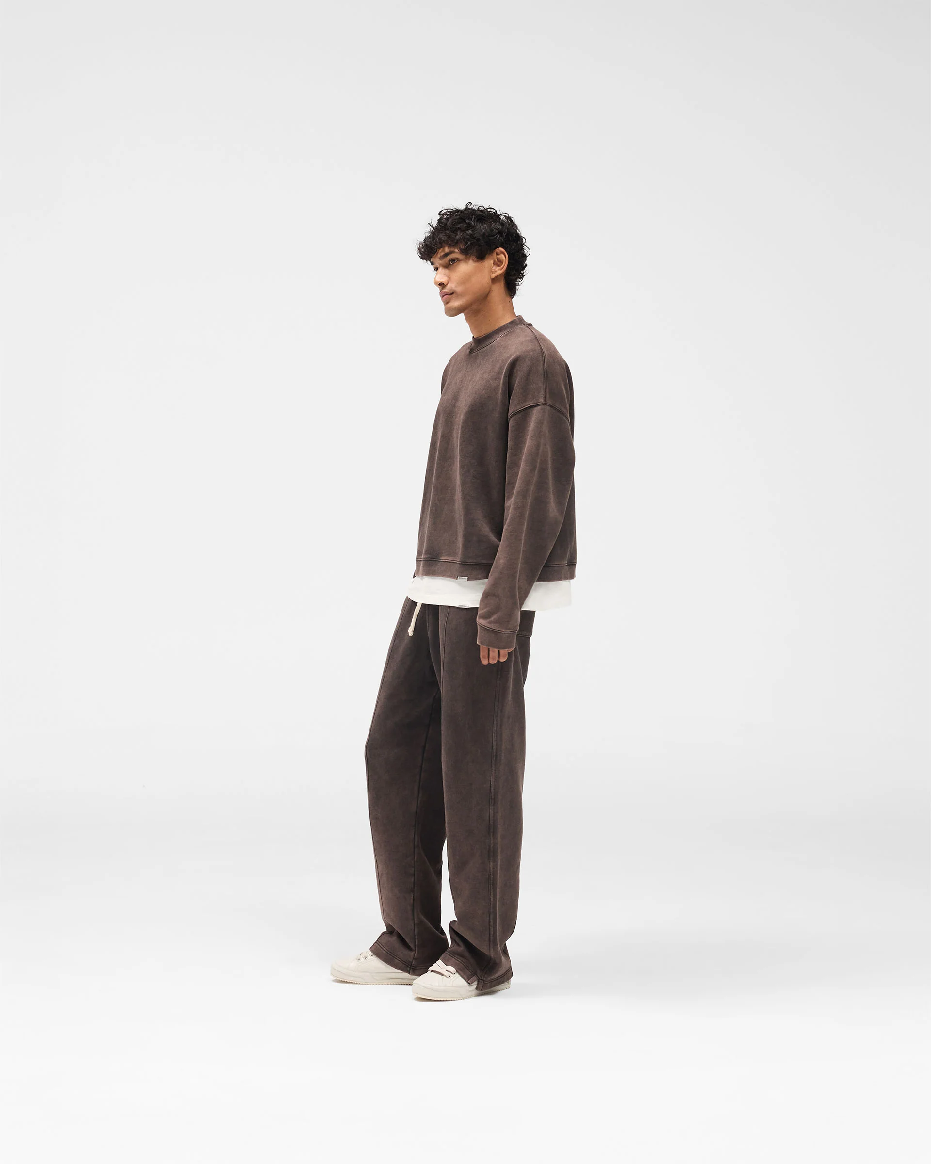 Initial Sweatpants - Coffee - Image 9