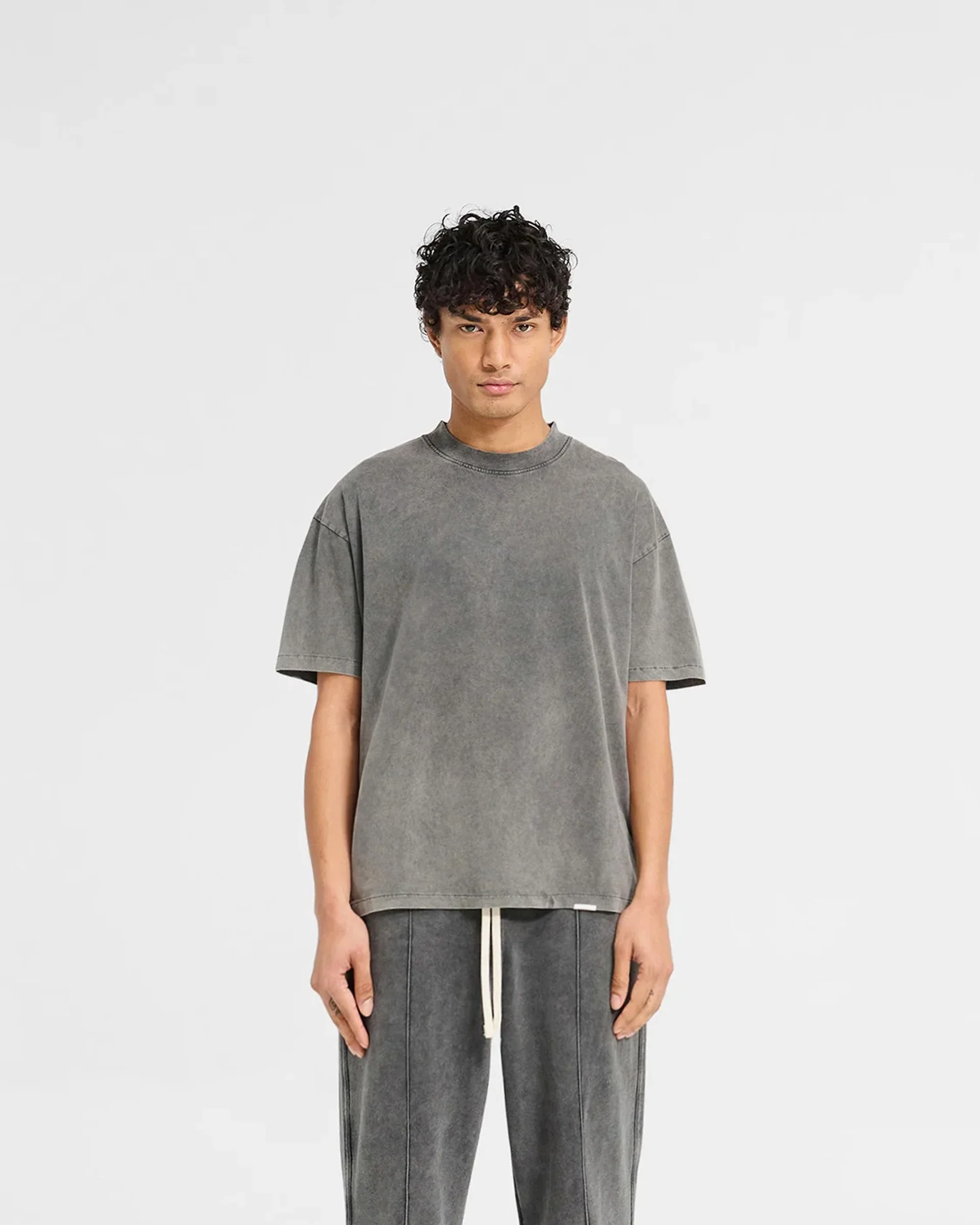 Initial T-Shirt - Vintage Grey - Image 3