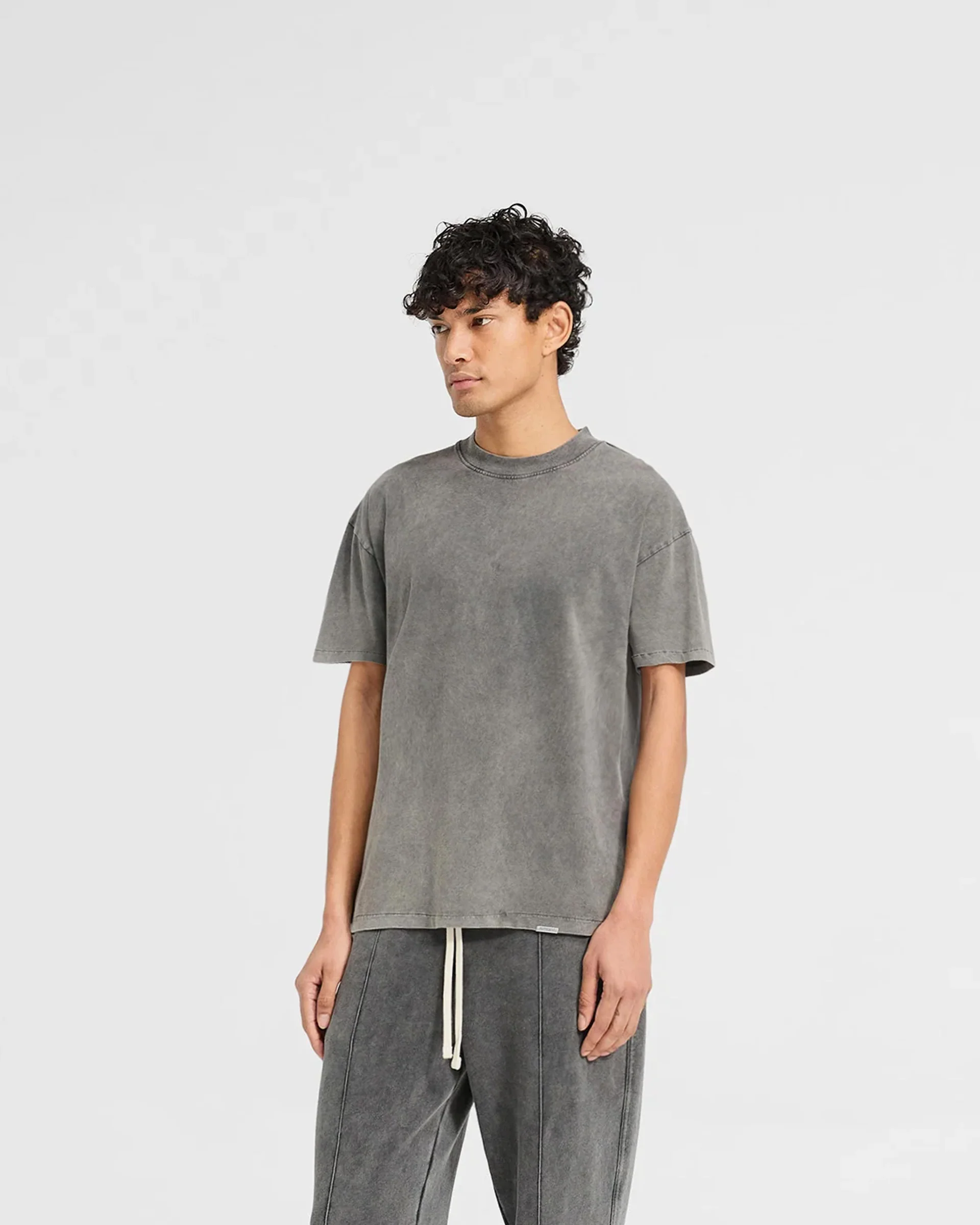 Initial T-Shirt - Vintage Grey - Image 4