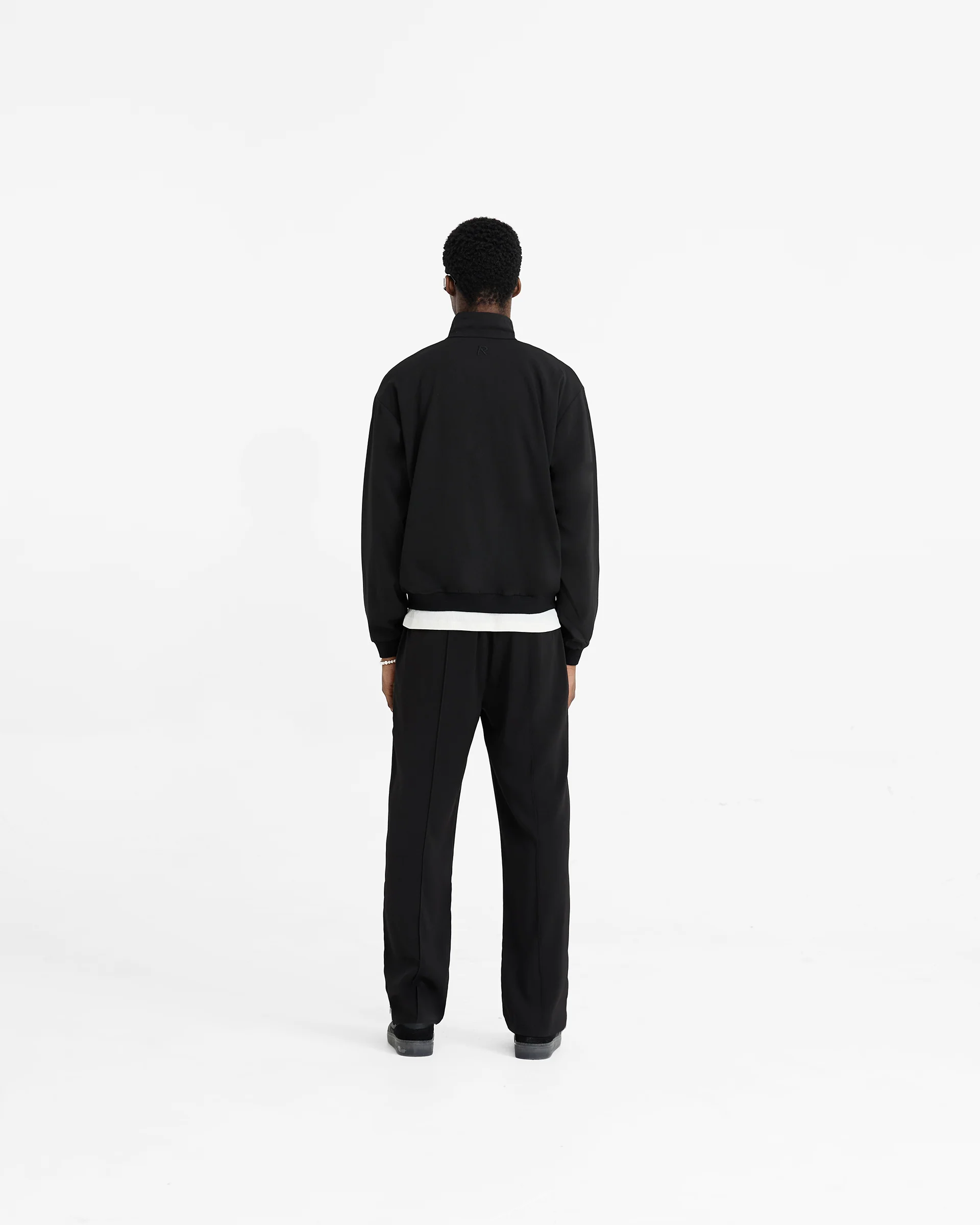 Initial Track Jacket - Black - Image 7