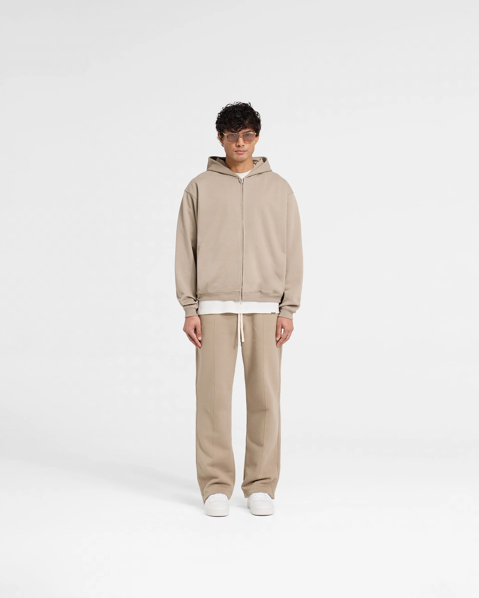 Initial Zip Hoodie - Dune - Image 5