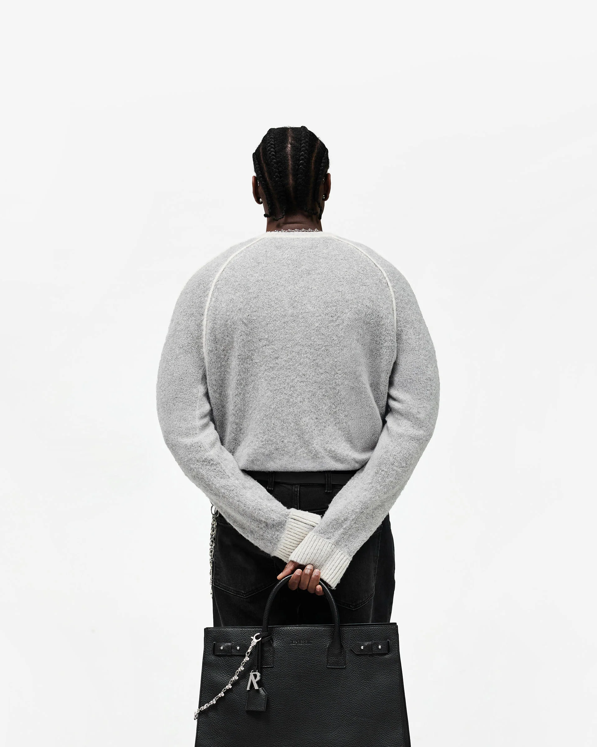 Laurel Knit Sweater - Sun Fade Grey - Image 6