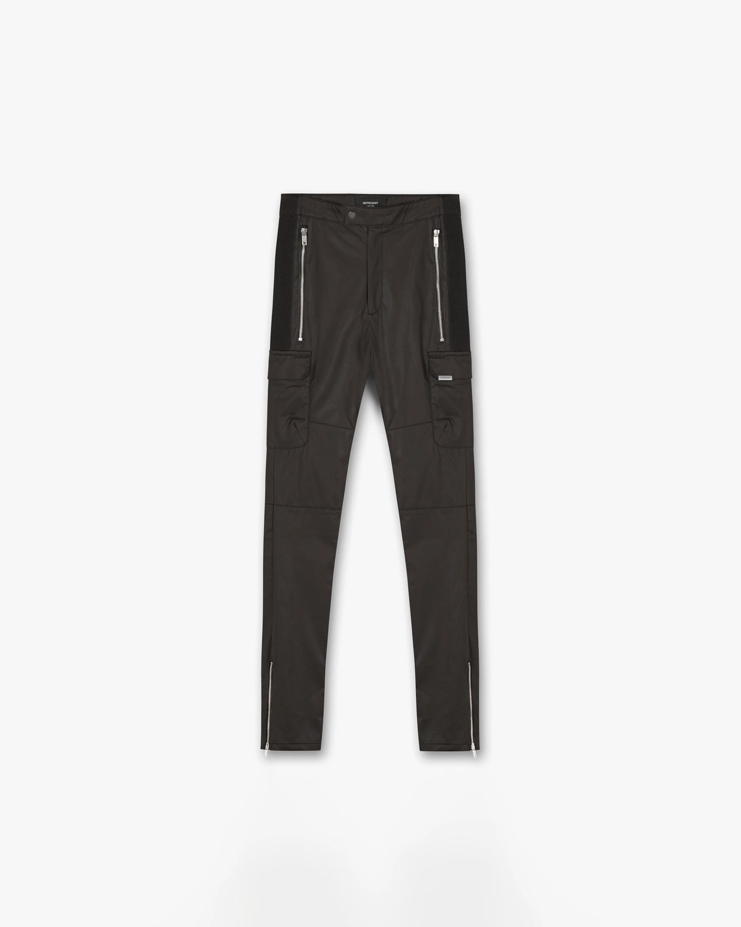 Leather Military Pant - Brown