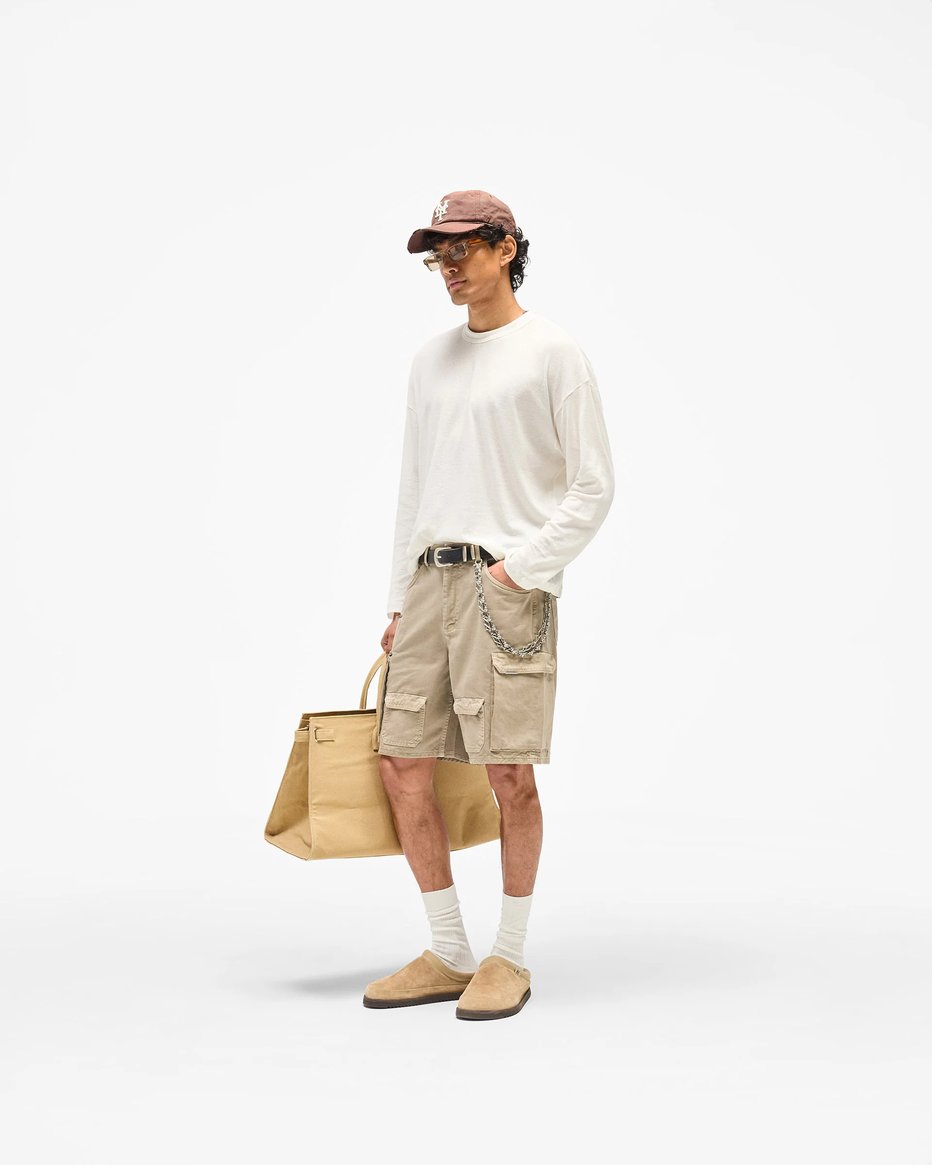 Loaded Cargo Short - Beige - Image 8