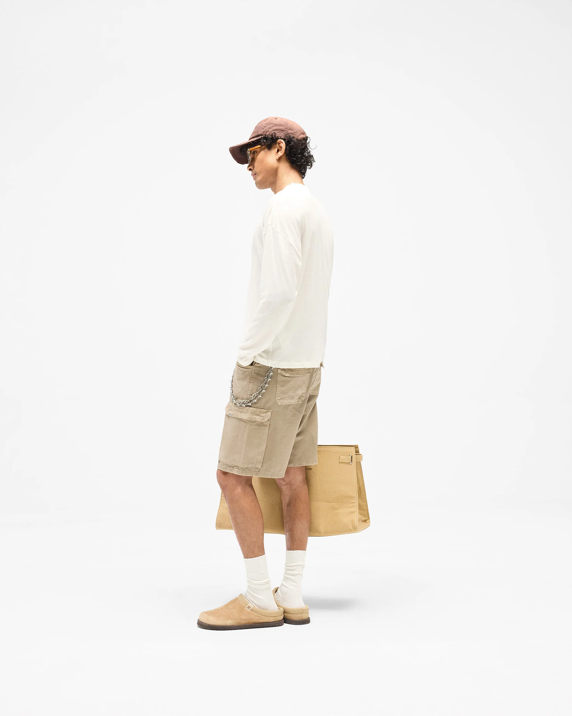 Loaded Cargo Short - Beige - Image 9