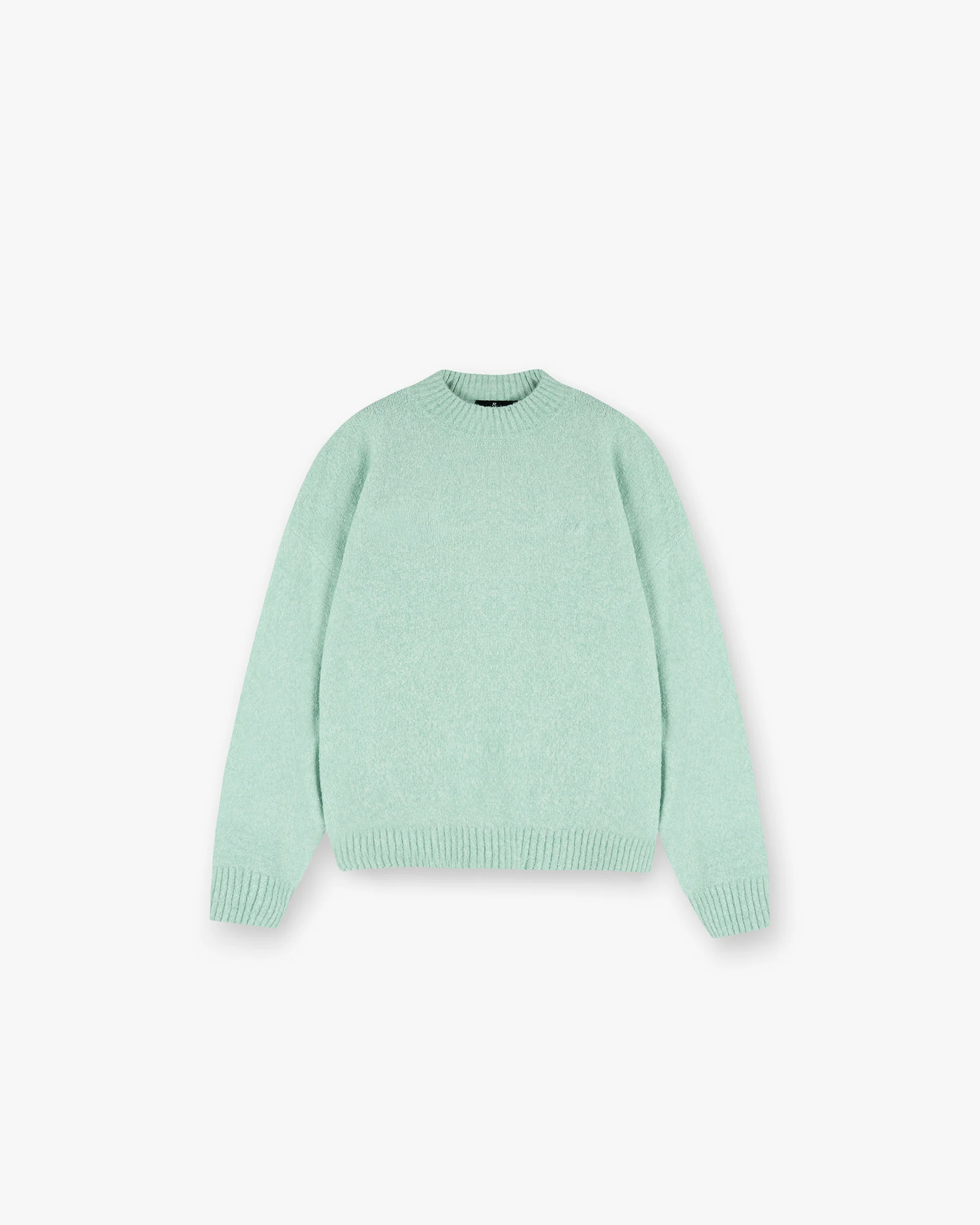 Marled Knit Jumper - Matcha