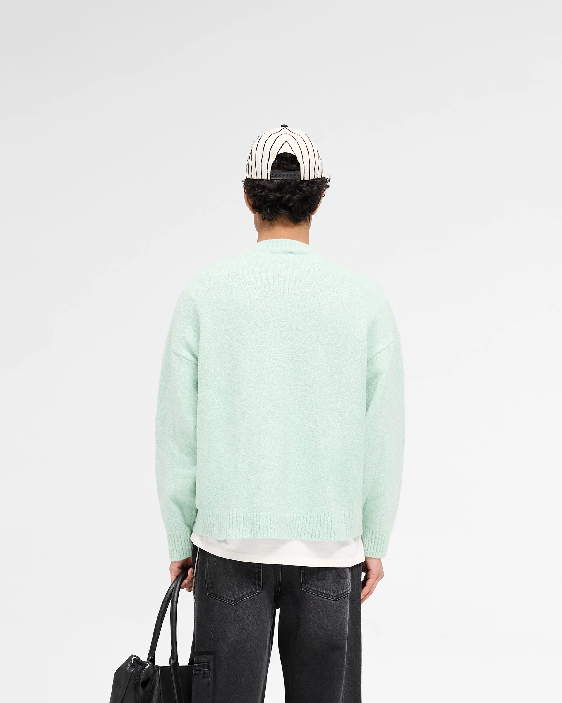 Marled Knit Jumper - Matcha - Image 4