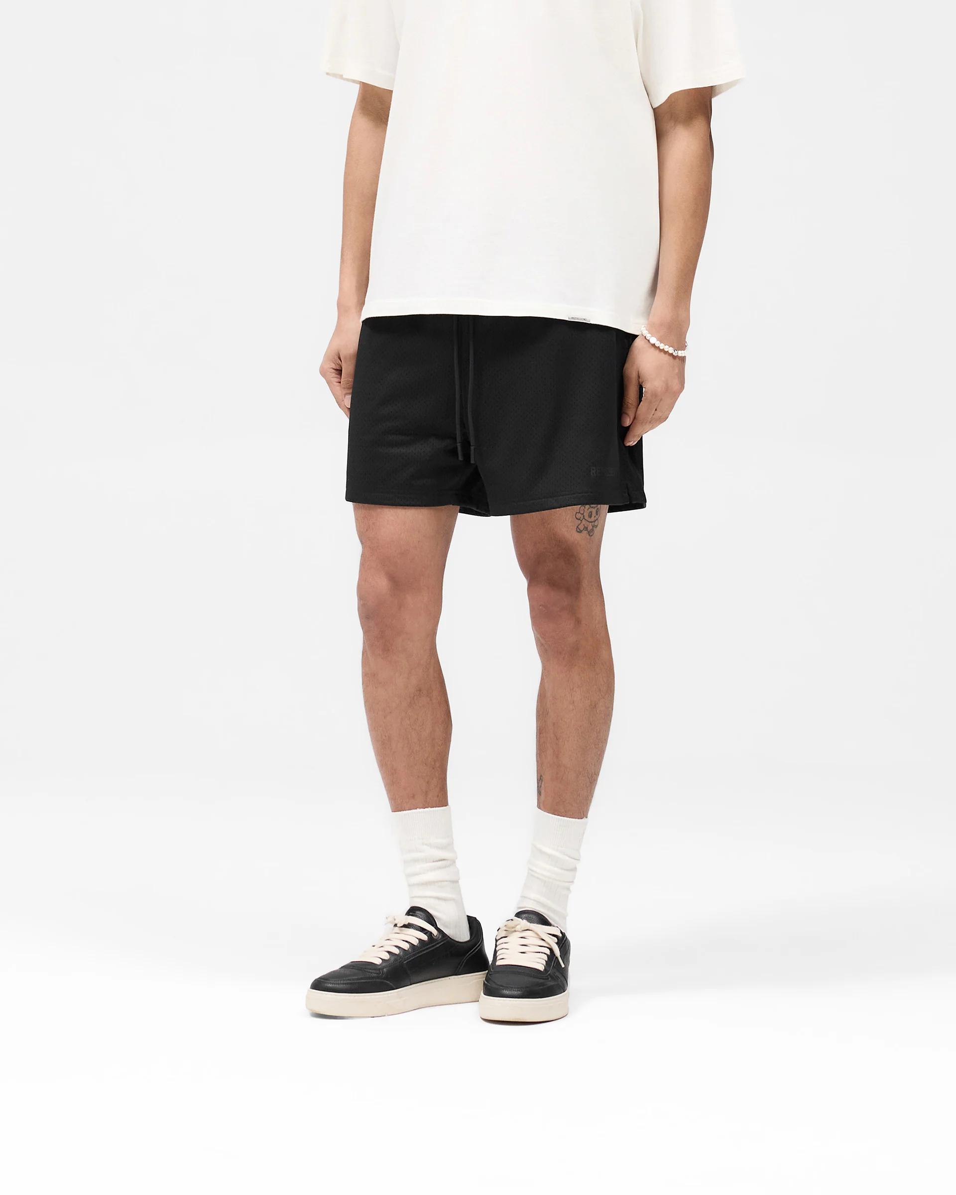 Mesh Short - Jet Black - Image 2
