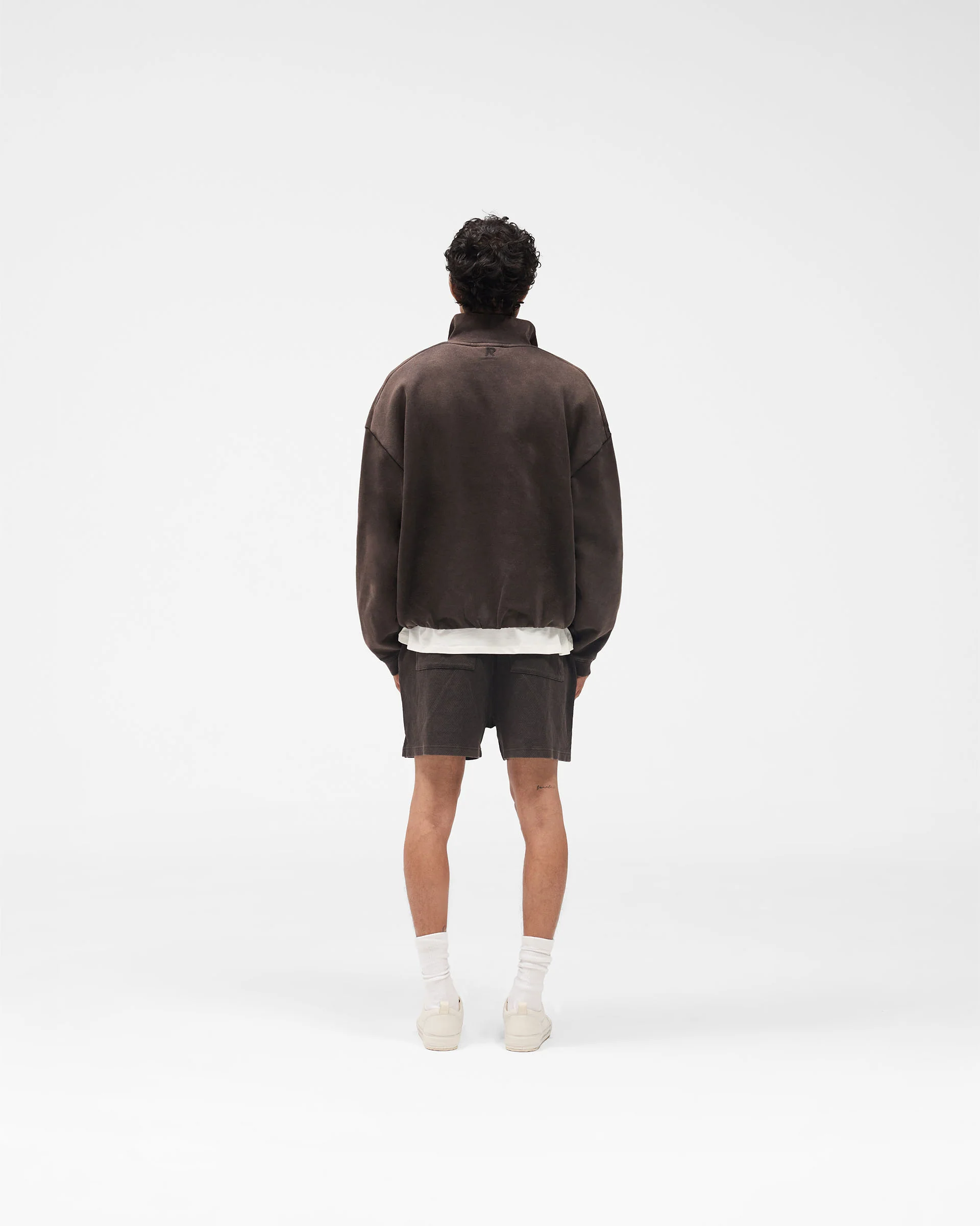 Initial Mesh Shorts - Coffee - Image 9