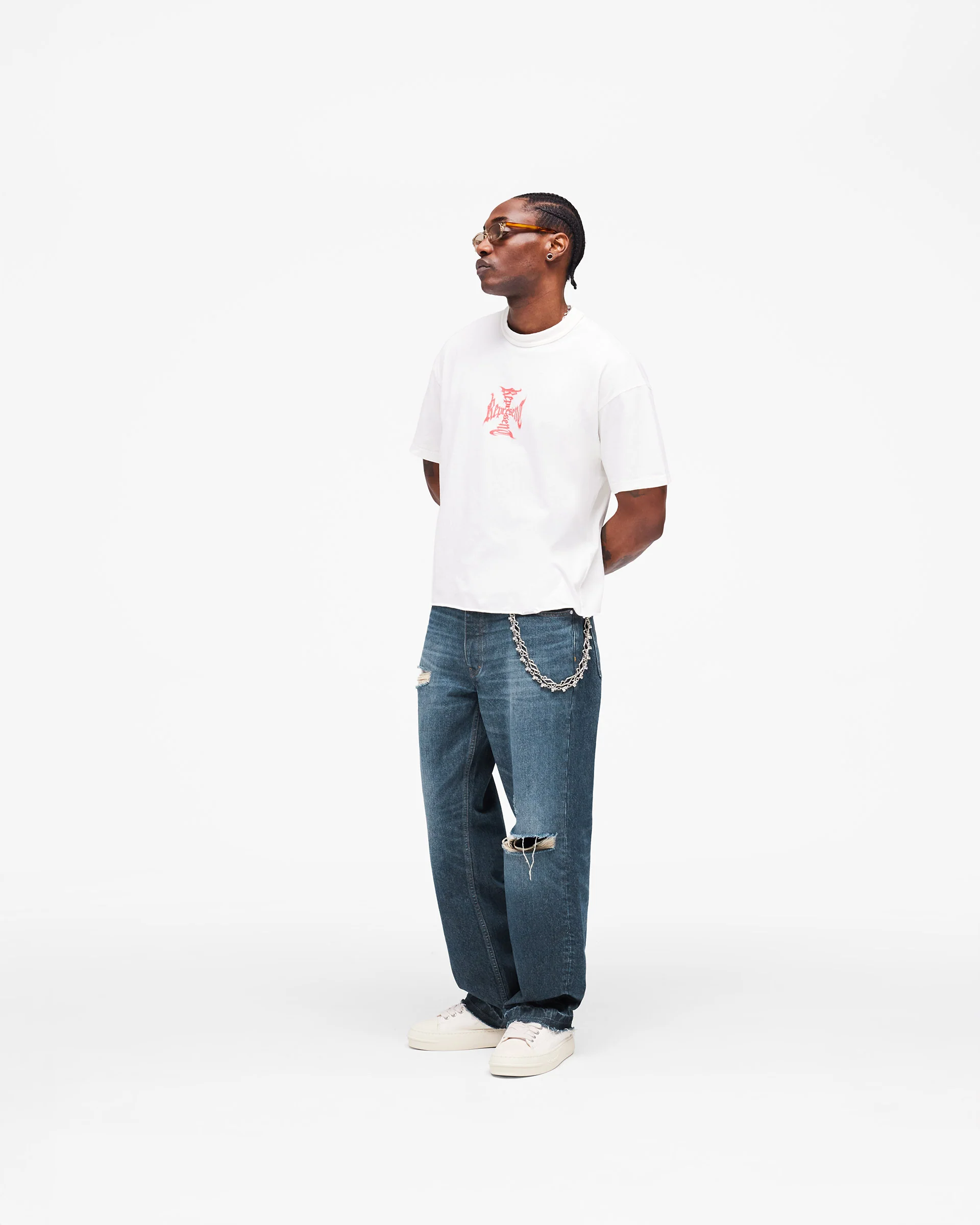 MH T-Shirt V2 - Ash White - Image 12