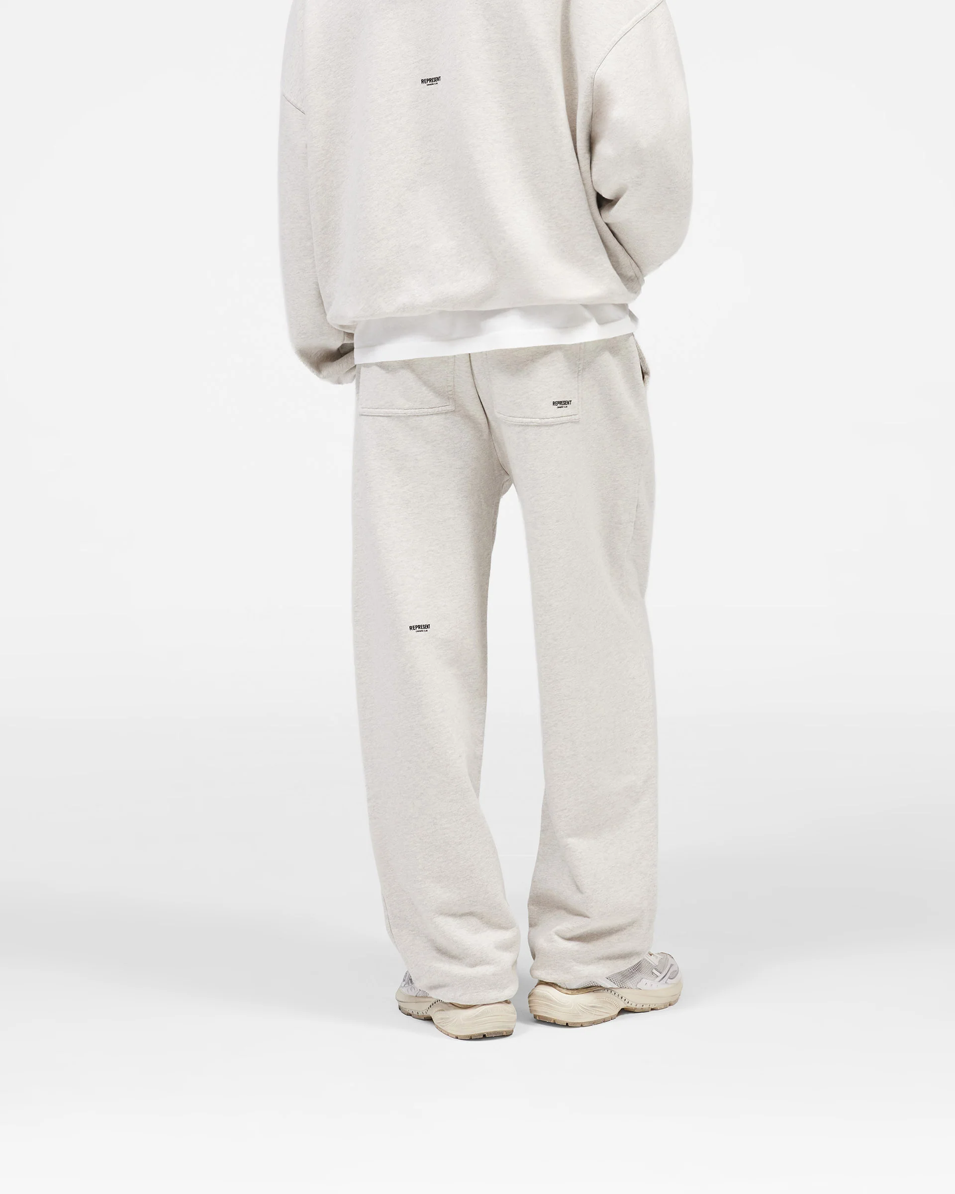 Micro Owners Club Sweatpant - Cream Marl - Image 6