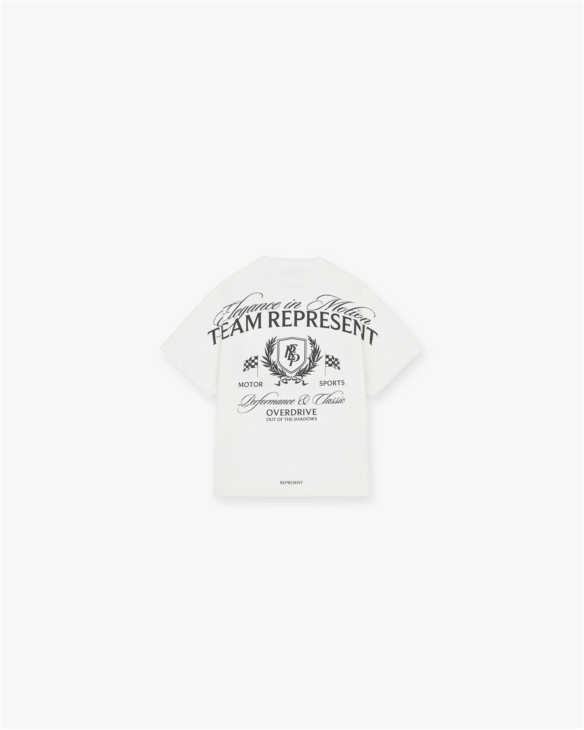 Mini Crest T-Shirt - Flat White - Image 2