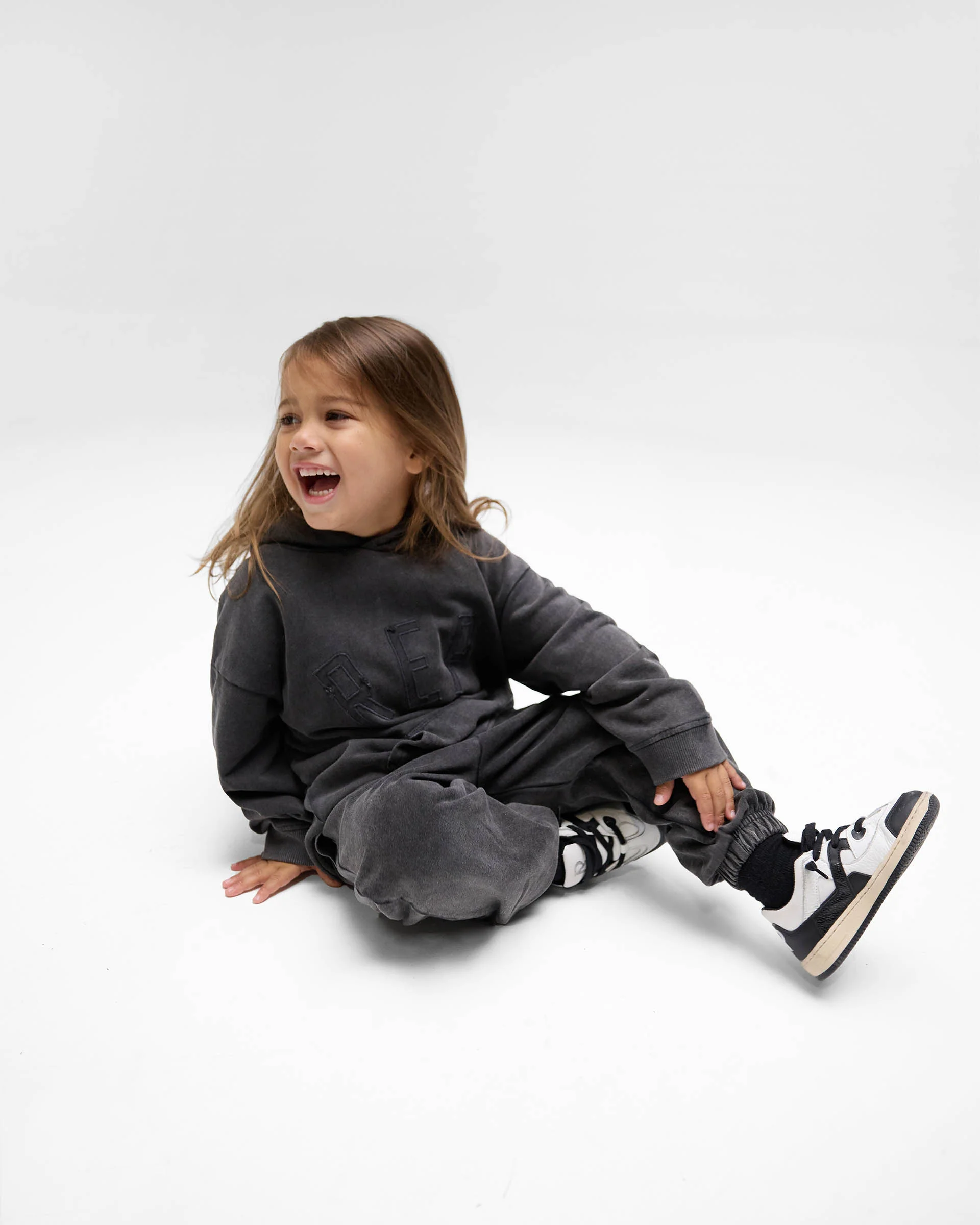 Mini Rep Applique Sweatpants - Vintage Black - Image 2