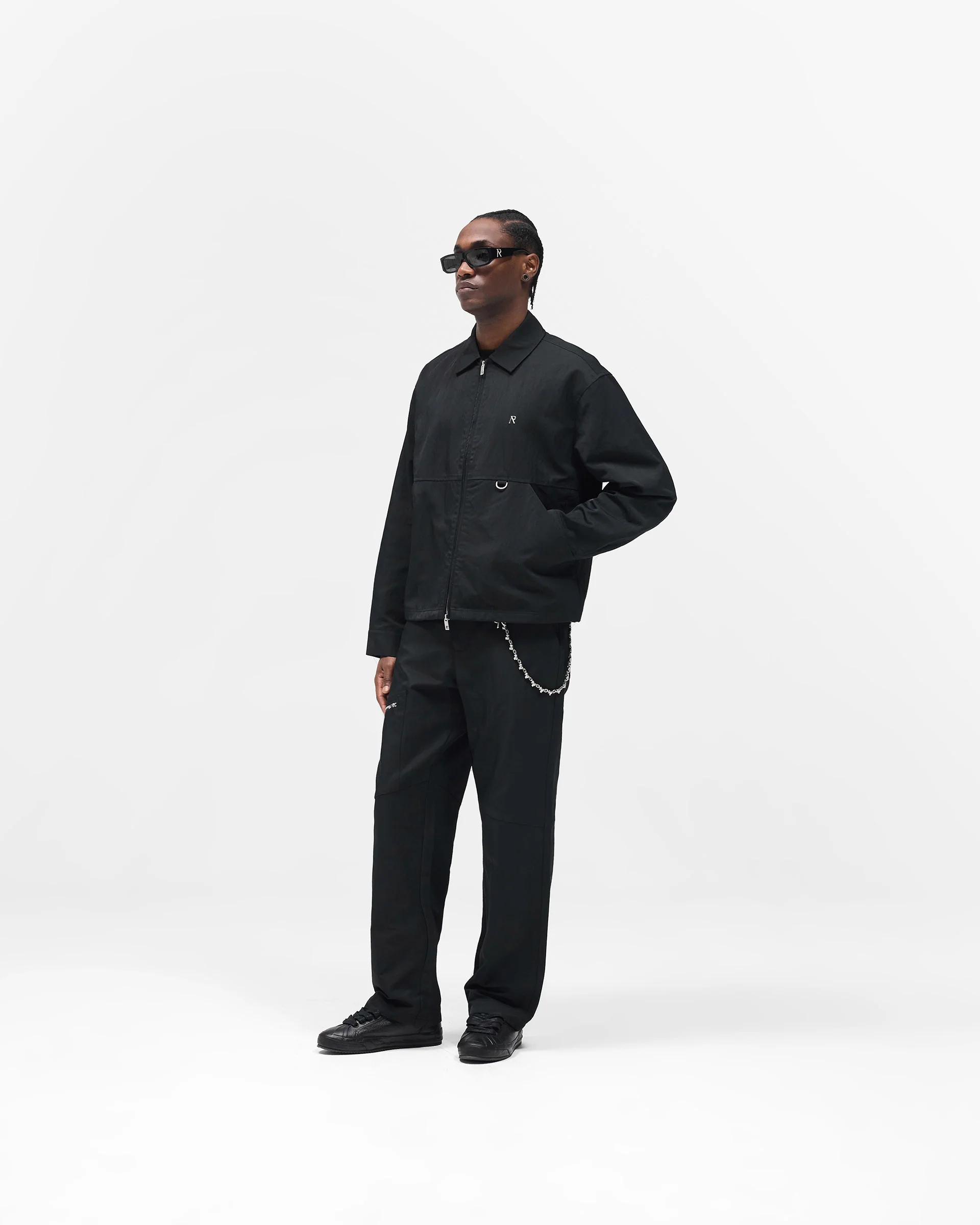 Nylon Overshirt - Jet Black - Image 6