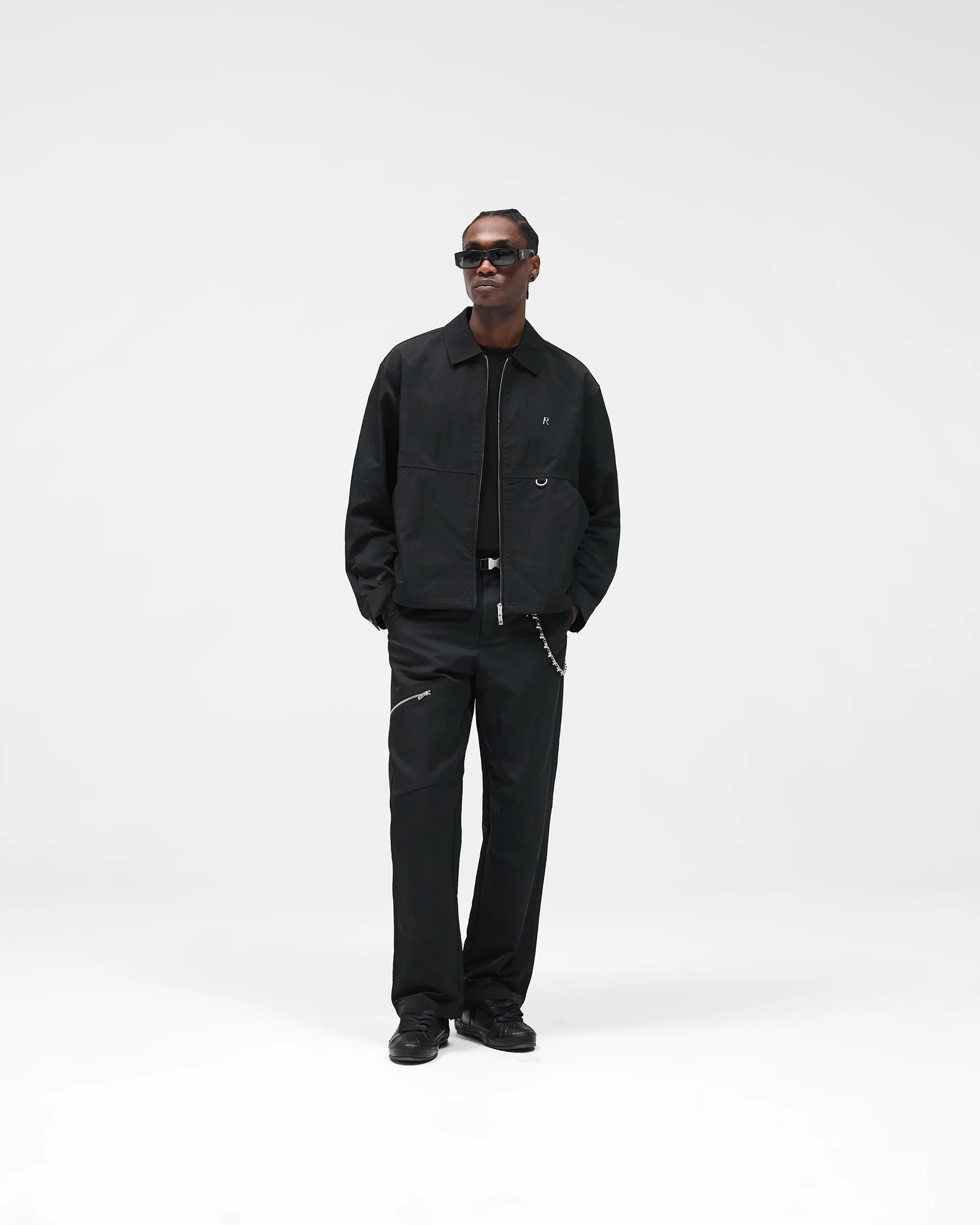 Nylon Workwear Pant - Jet Black - Image 4
