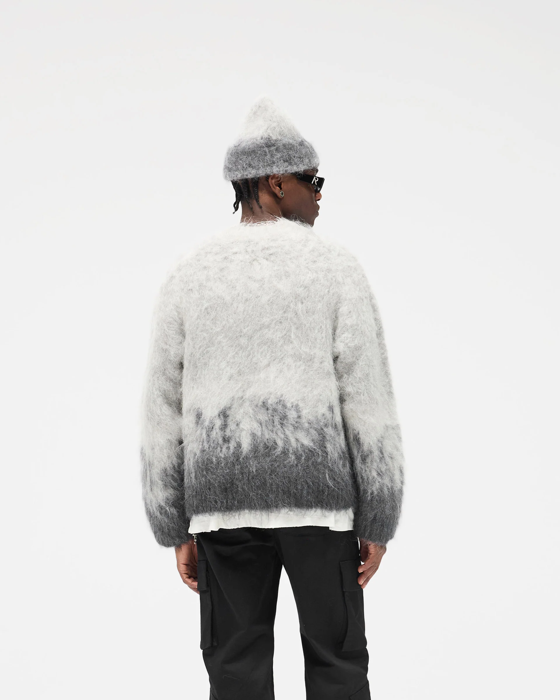 Ombre Sweater - Light Grey - Image 5