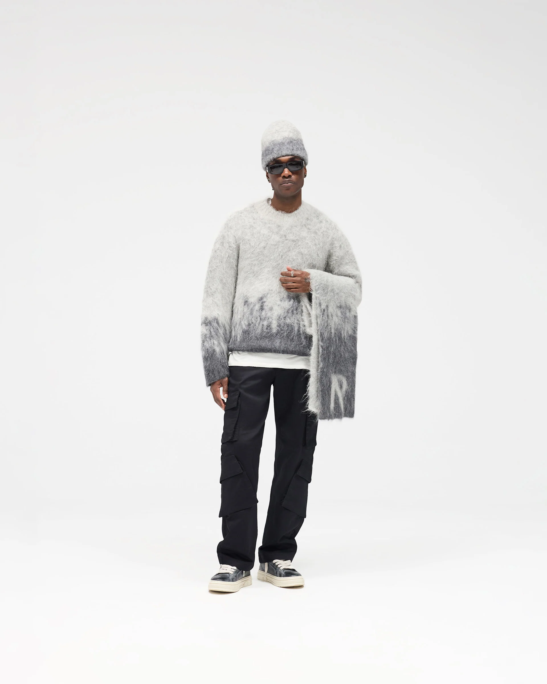 Ombre Sweater - Light Grey - Image 6