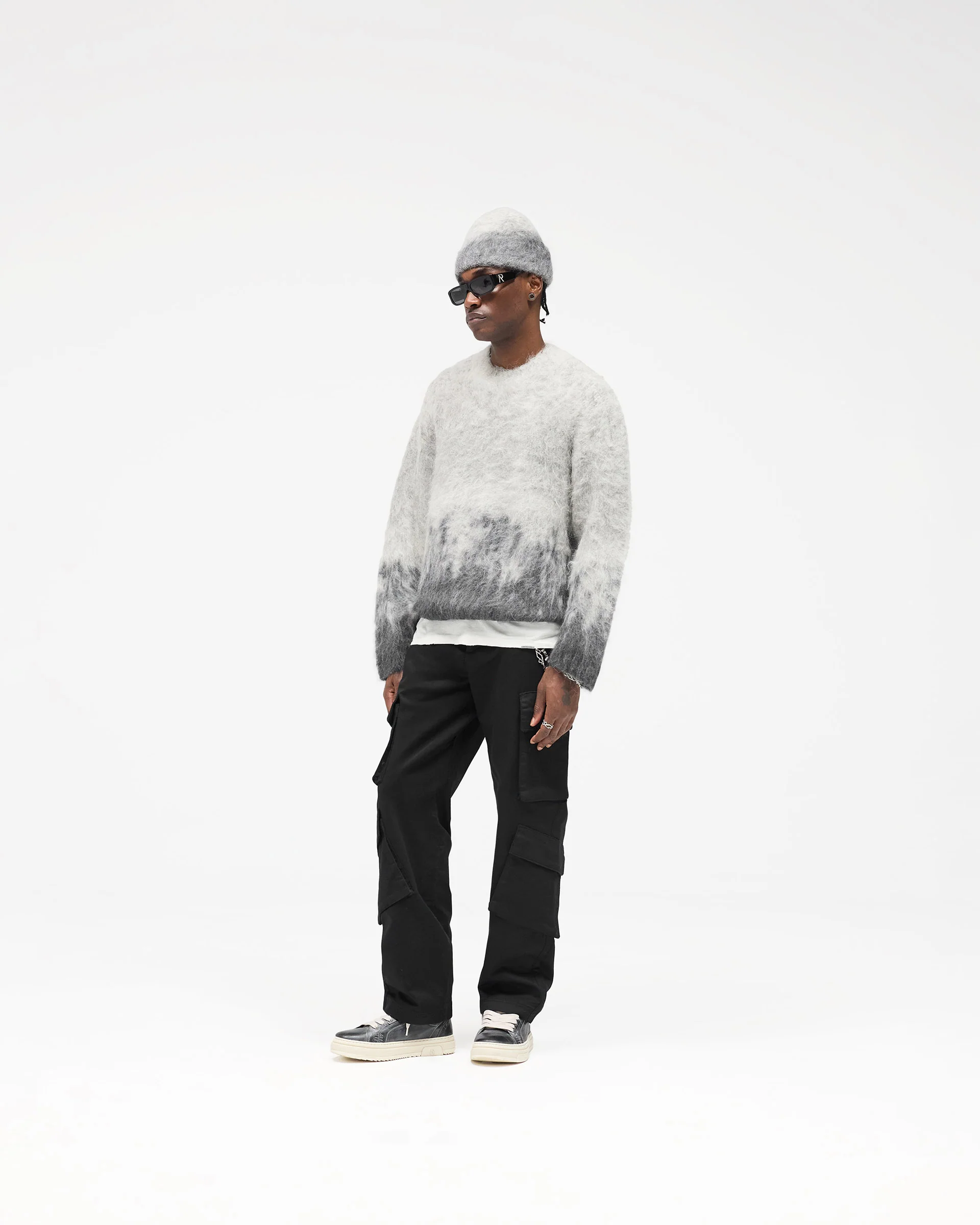 Ombre Sweater - Light Grey - Image 8