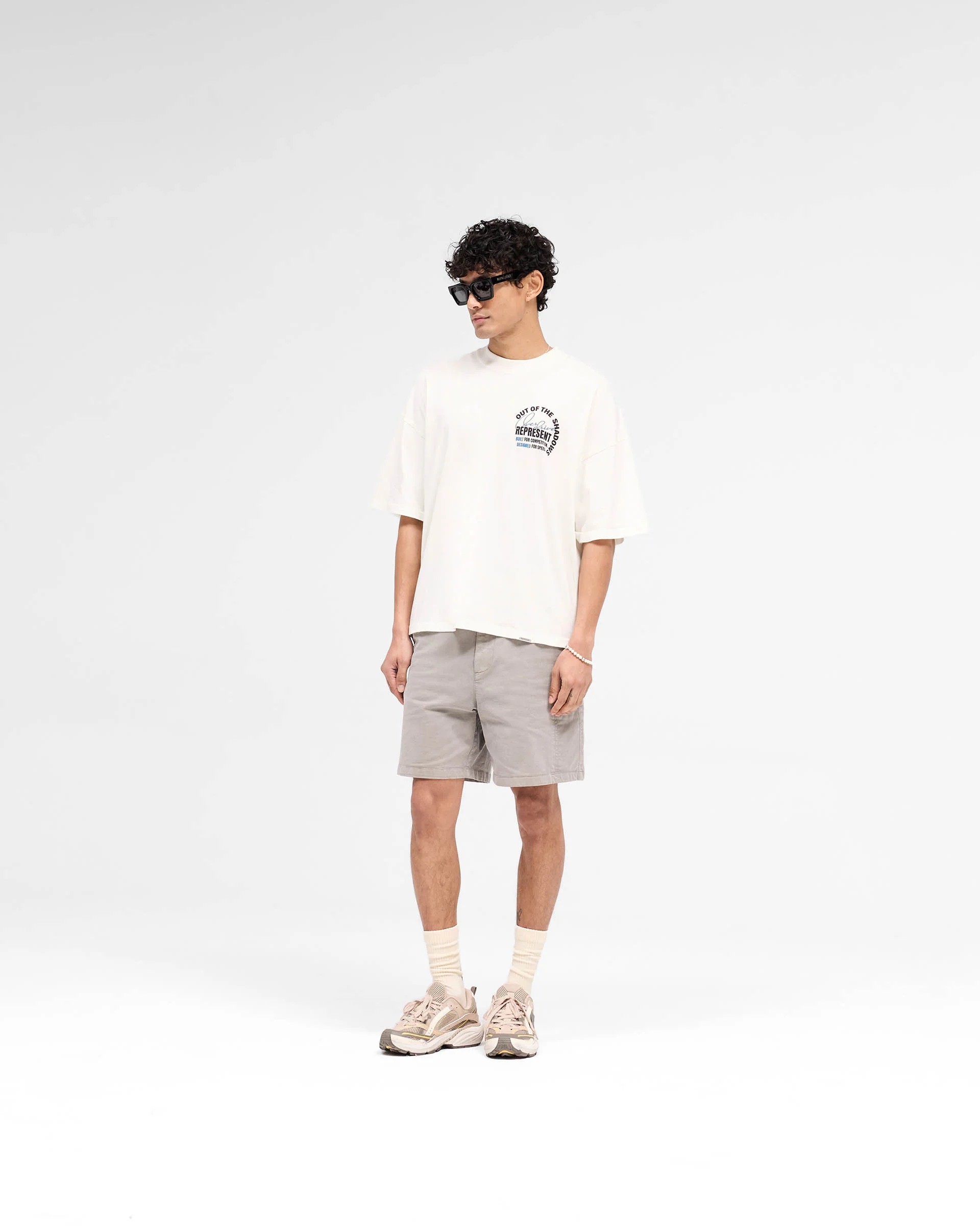 Out Of The Shadows T-Shirt - Flat White - Image 7