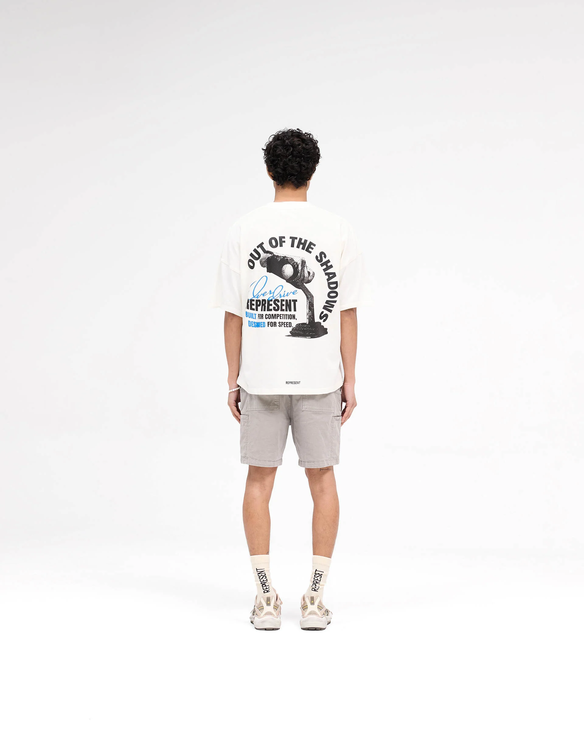Out Of The Shadows T-Shirt - Flat White - Image 8