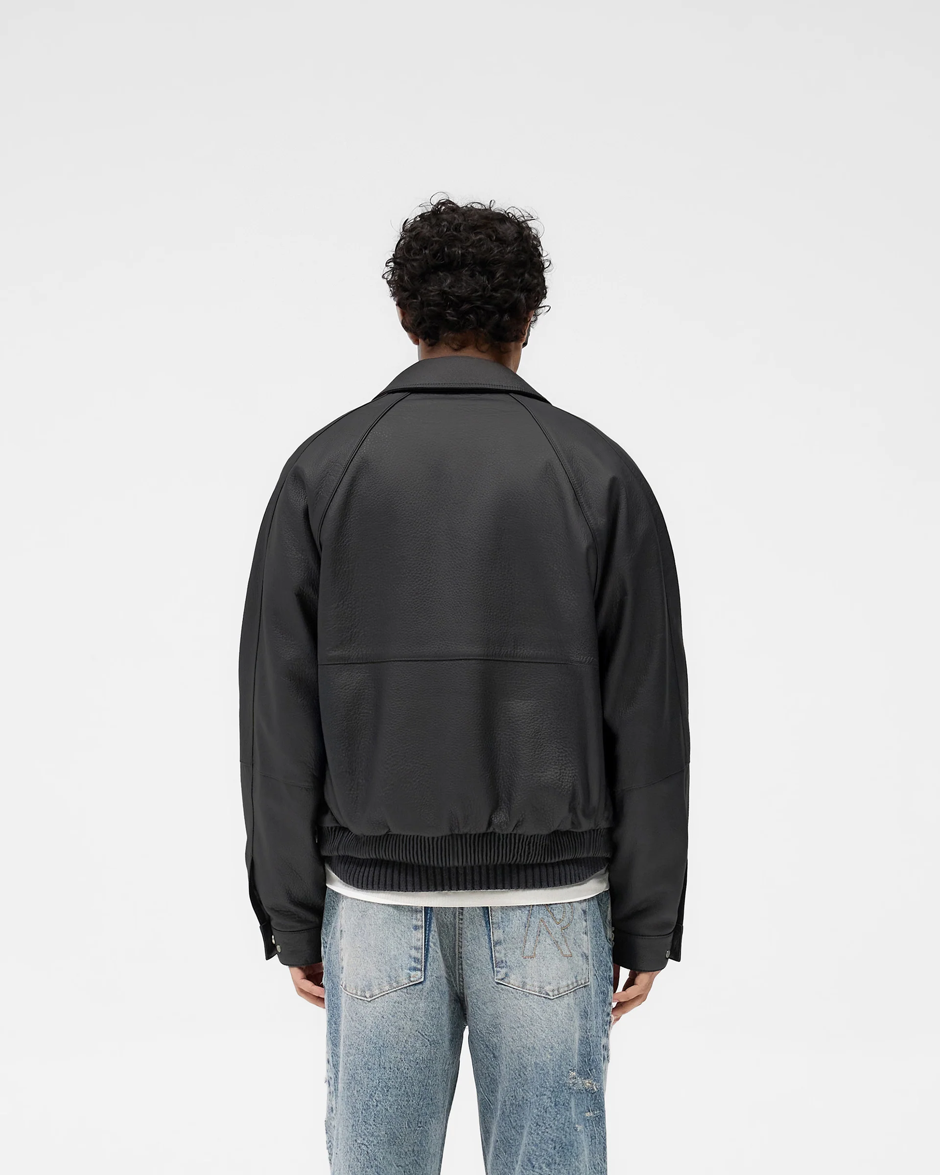 Overdrive Leather Jacket - Black - Image 4