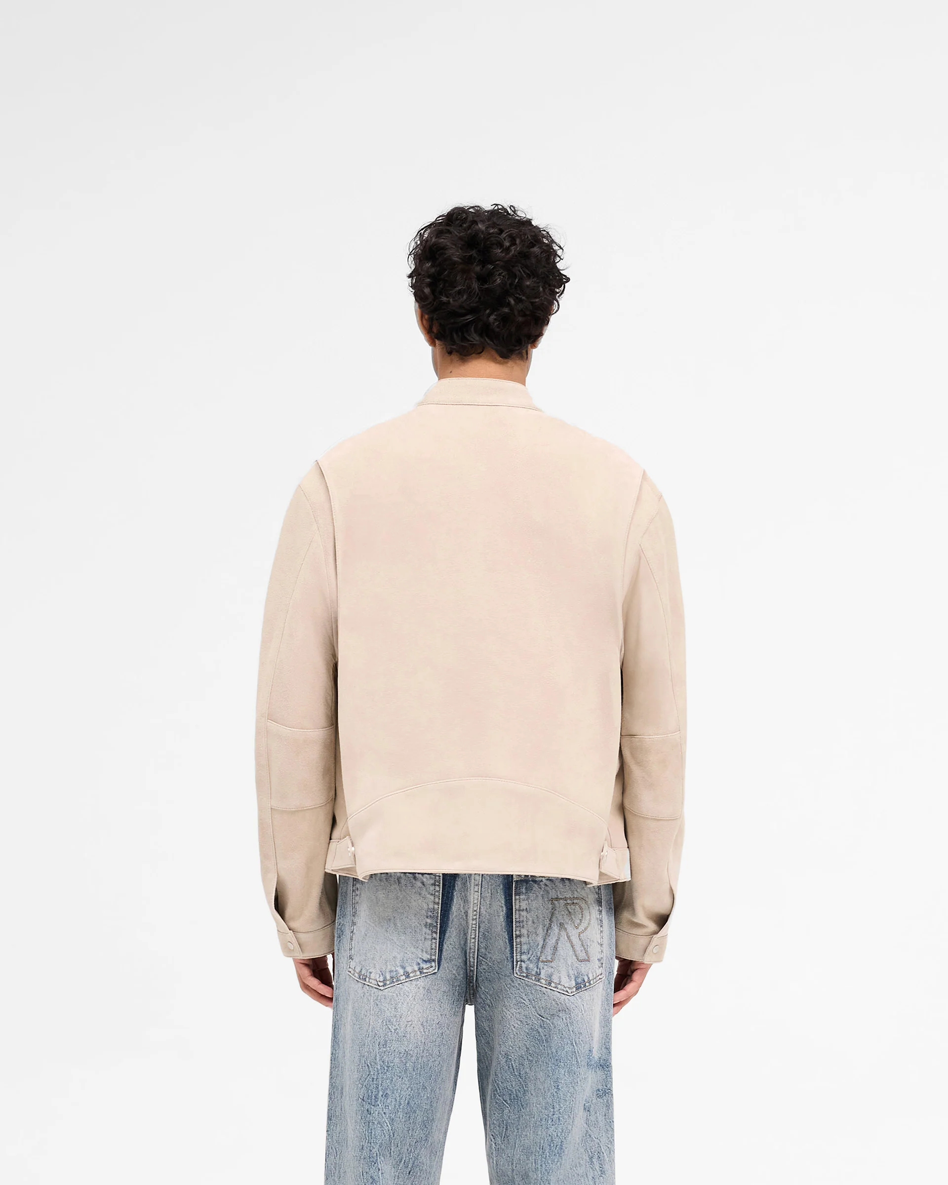 Overdrive Suede Jacket - Beige - Image 4