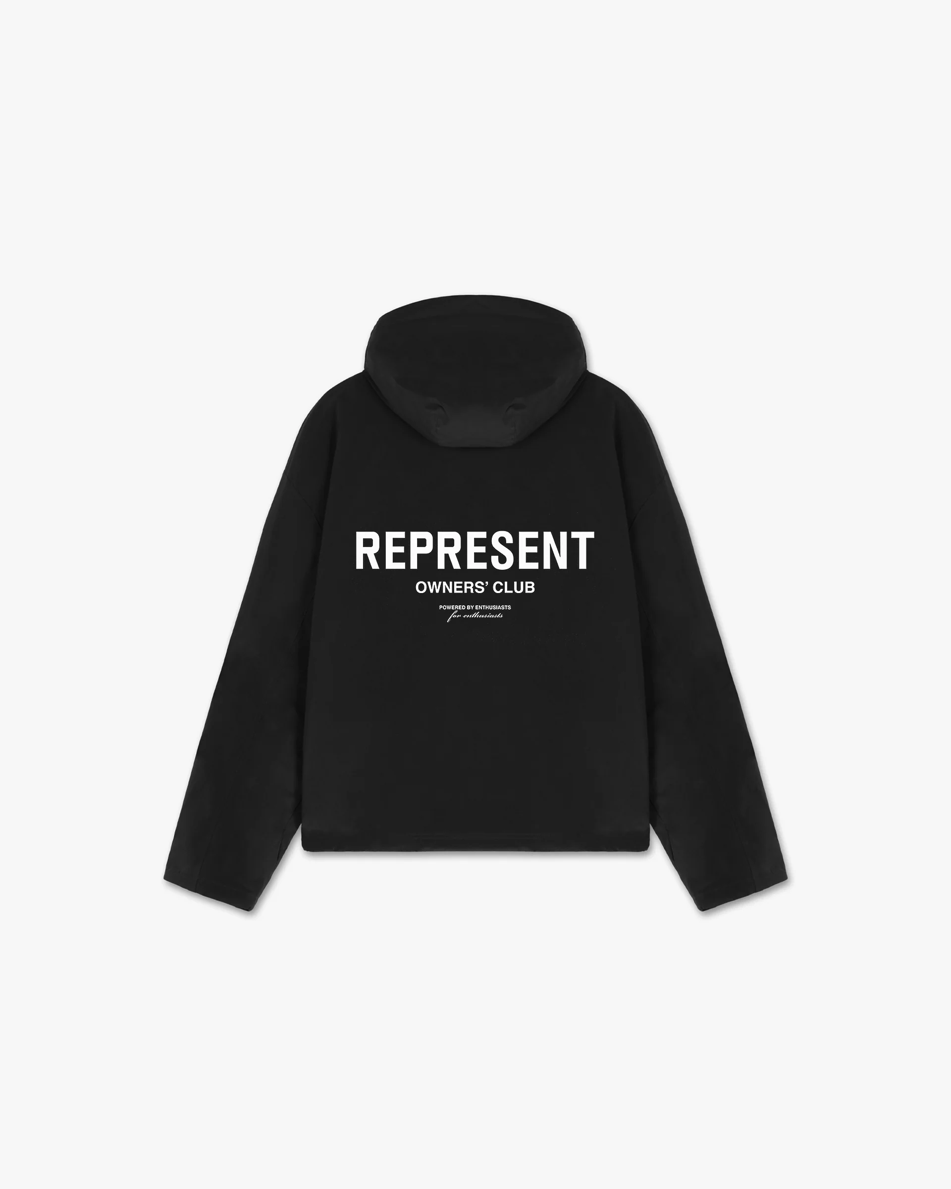 Owners Club Nylon Pullover Jacket - Black - Image 2