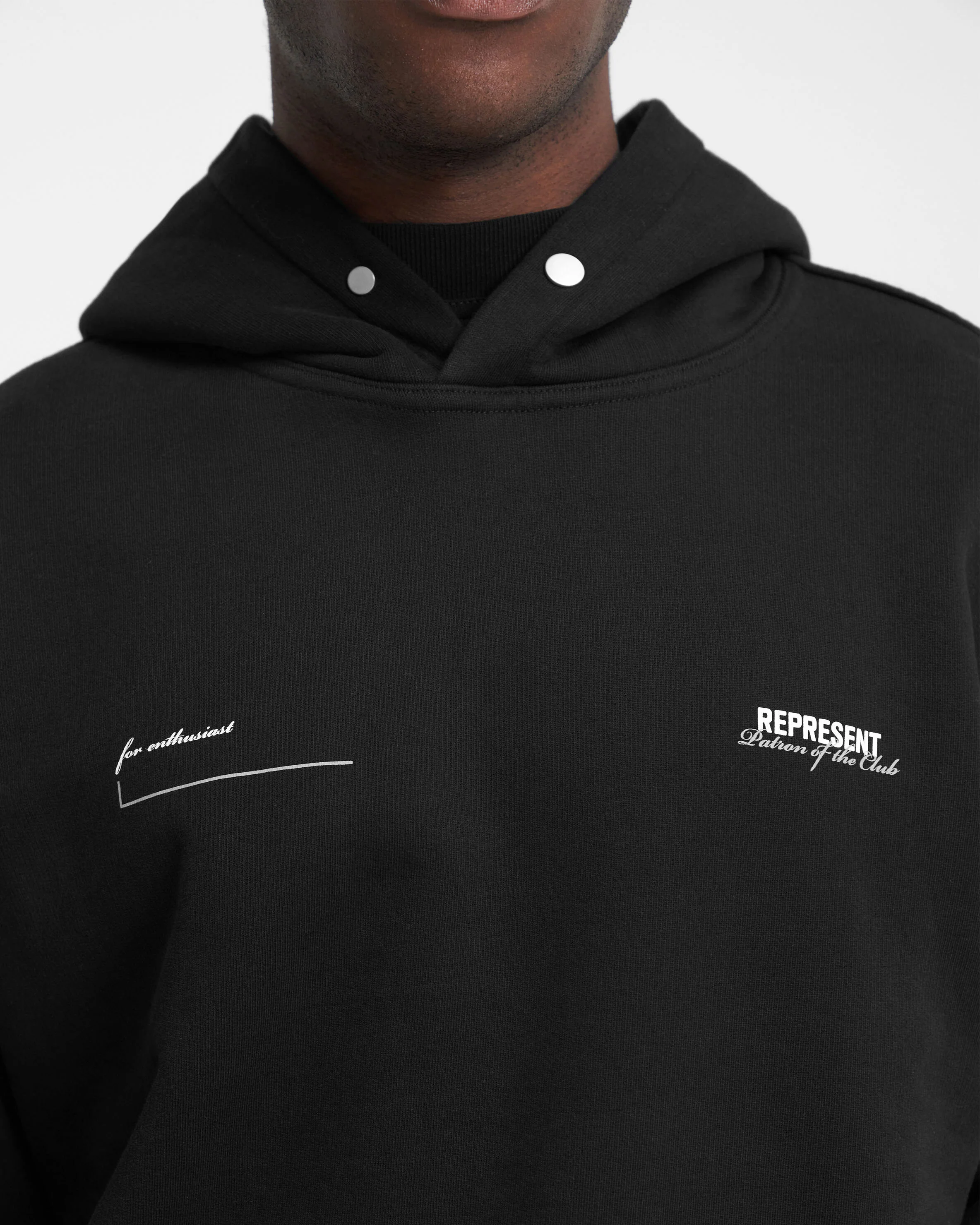 Patron Of The Club Hoodie - Black - Image 6