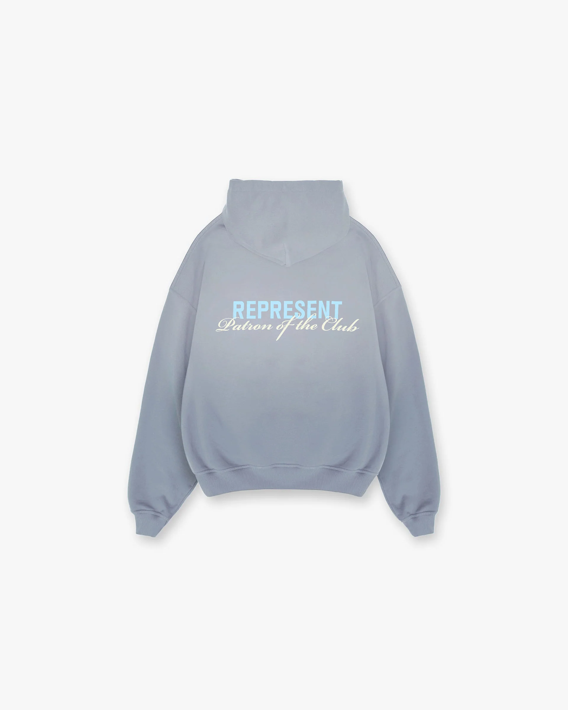 Patron Of The Club Hoodie - Washed Grey - Image 2