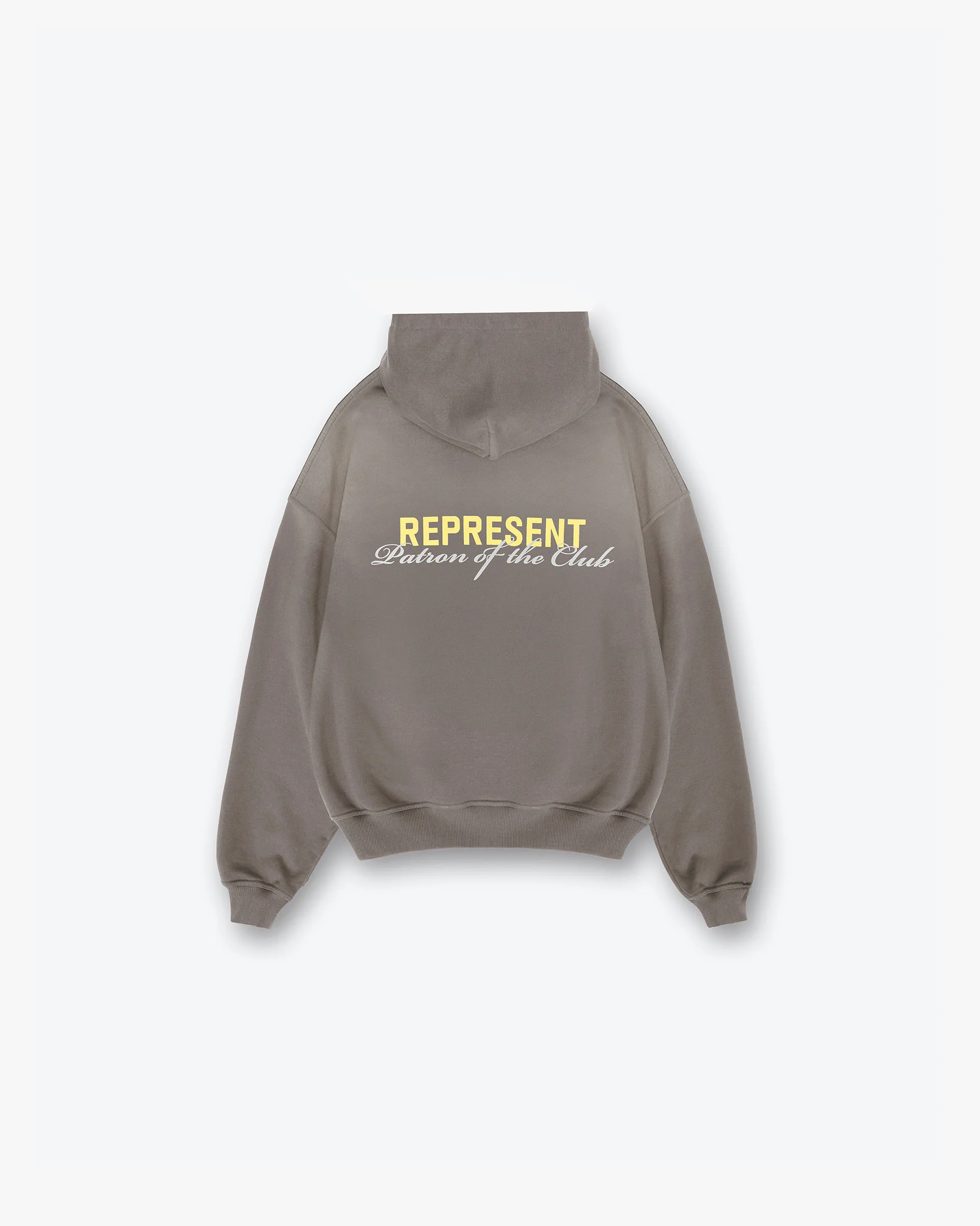 Patron Of The Club Hoodie - Washed Olive - Image 2
