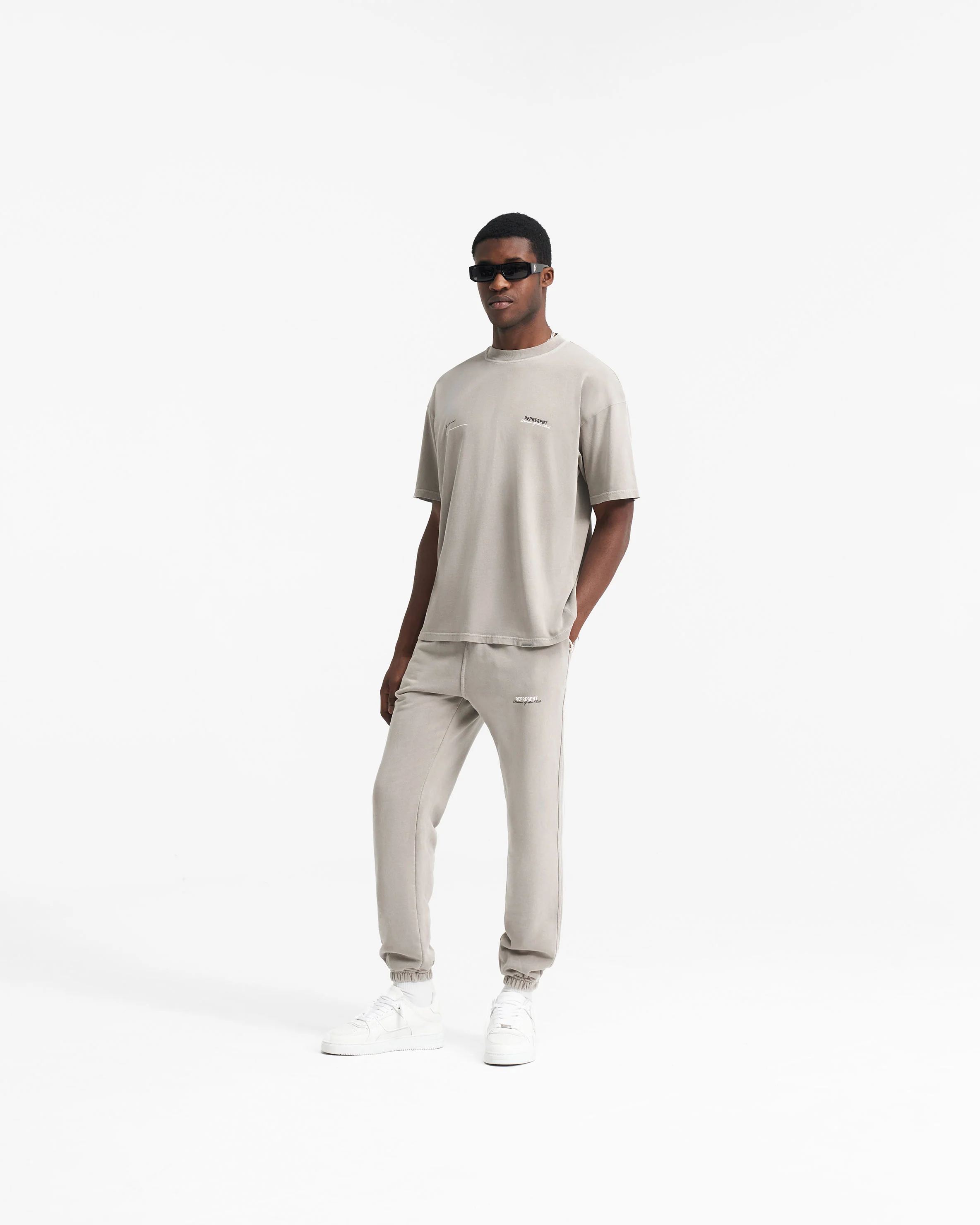 Patron Of The Club Sweatpant - Mudstone - Image 7