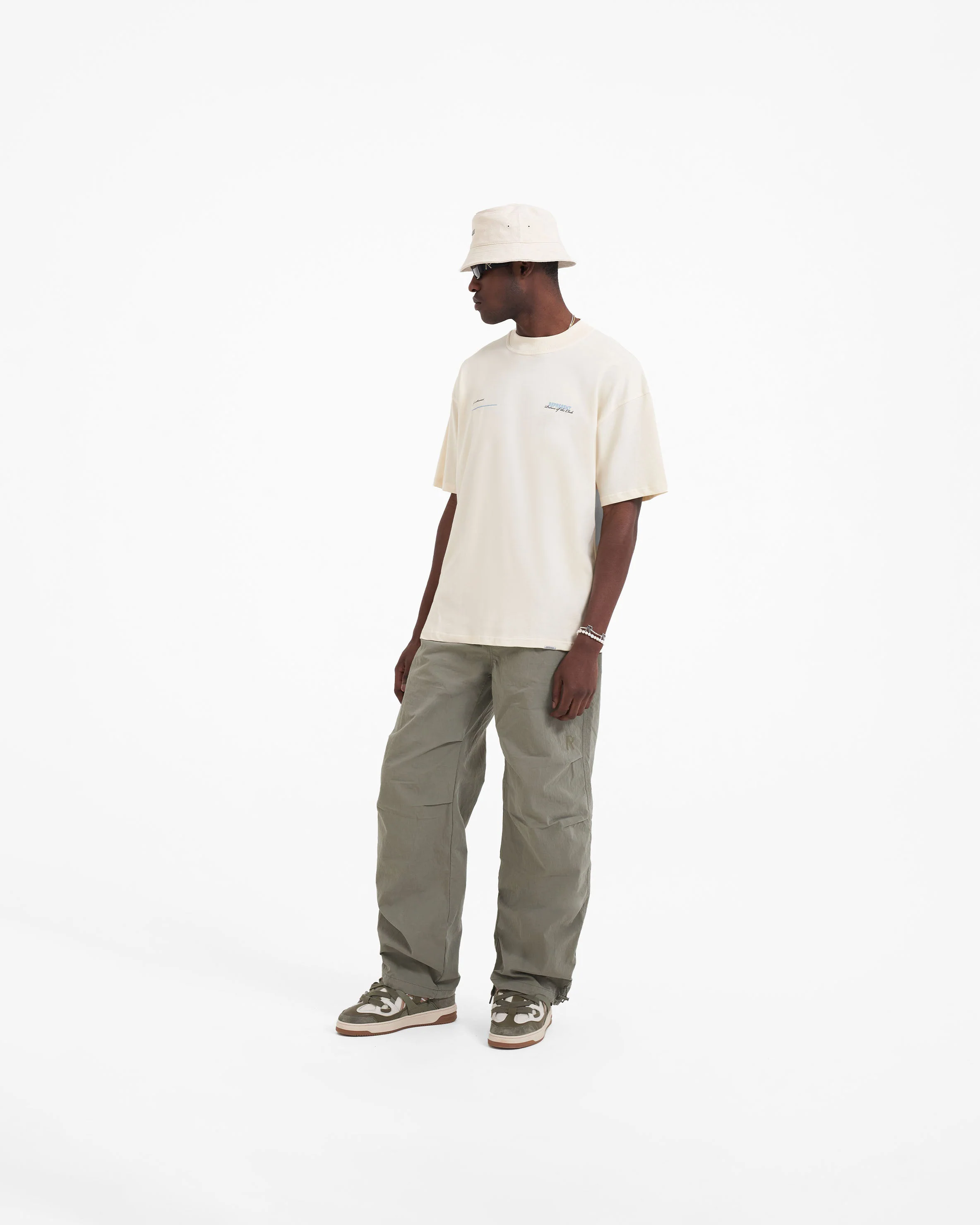 Patron Of The Club T-Shirt - Buttercream Powder Blue - Image 6