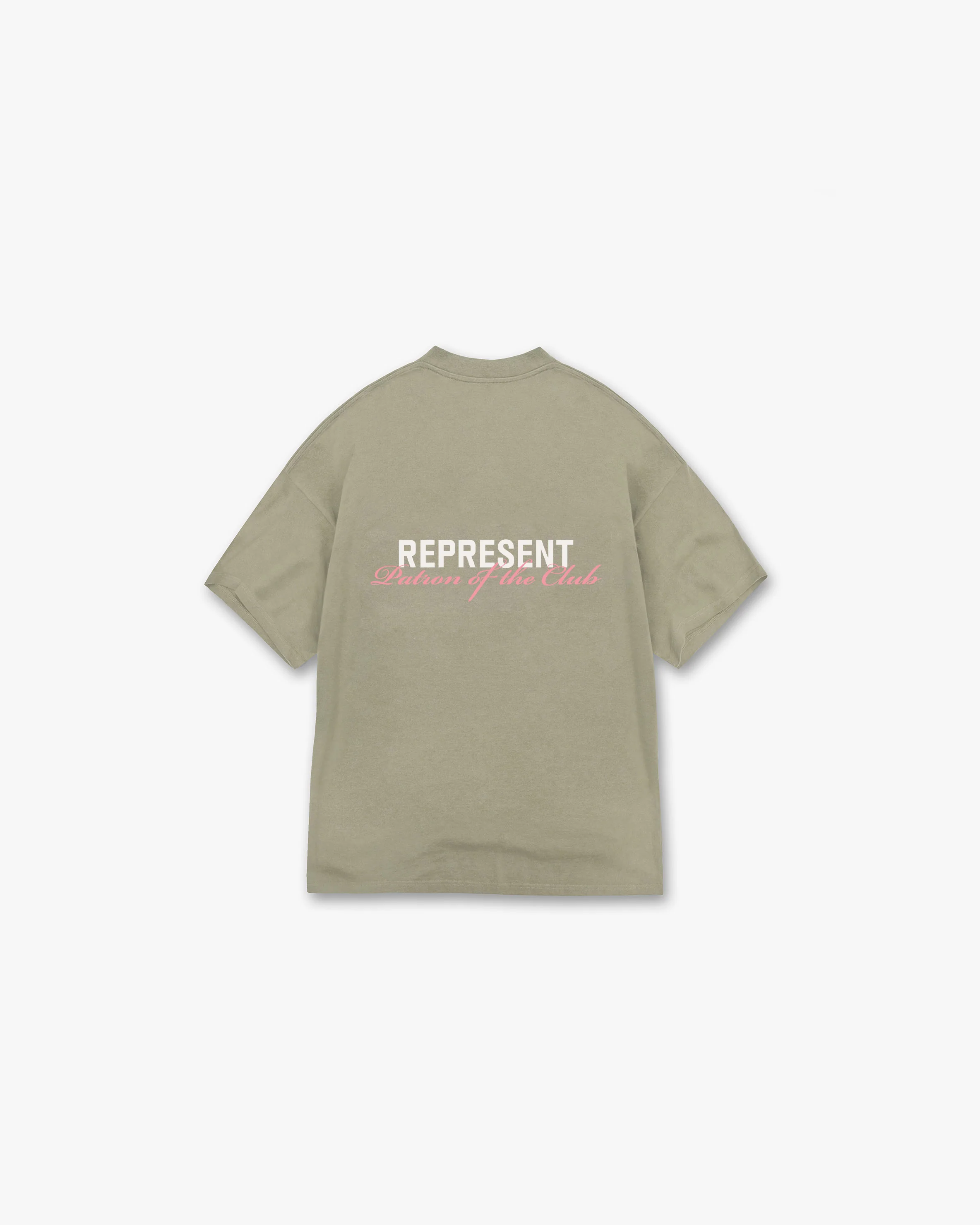 Patron Of The Club T-Shirt - Khaki Pink - Image 2