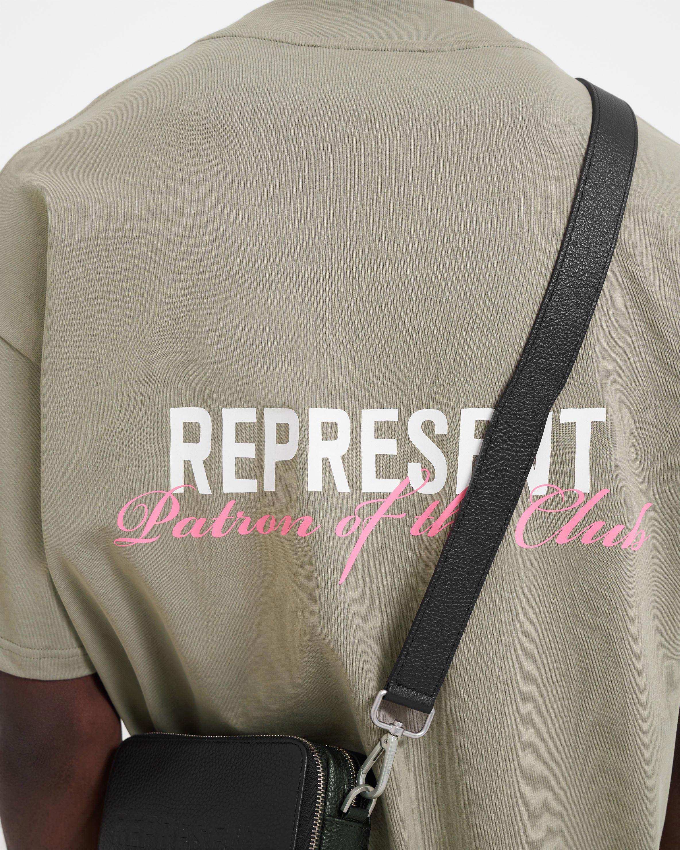 Patron Of The Club T-Shirt - Khaki Pink - Image 6