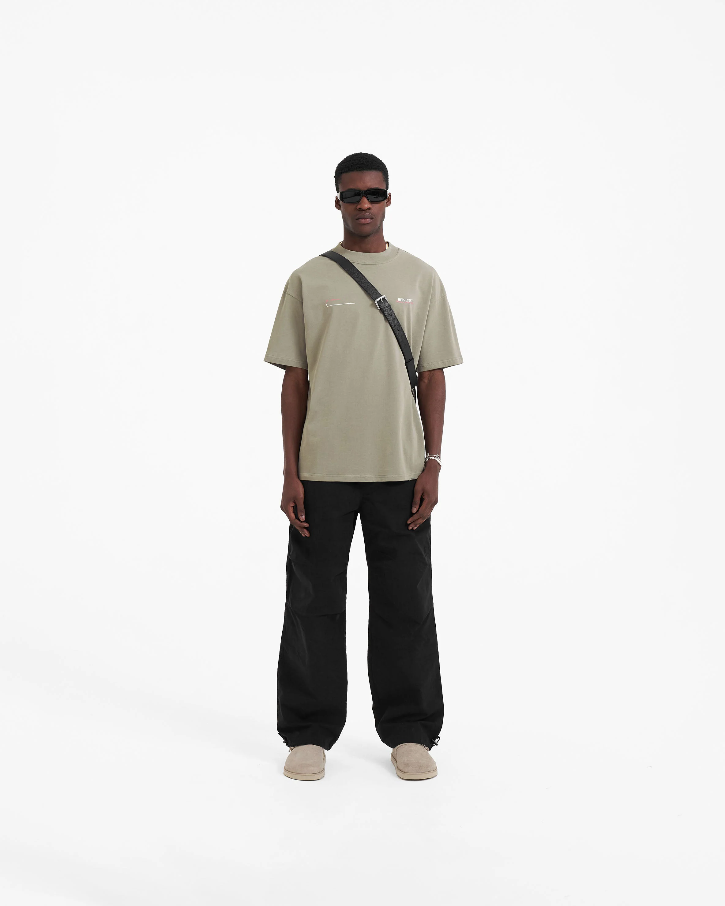 Patron Of The Club T-Shirt - Khaki Pink - Image 7