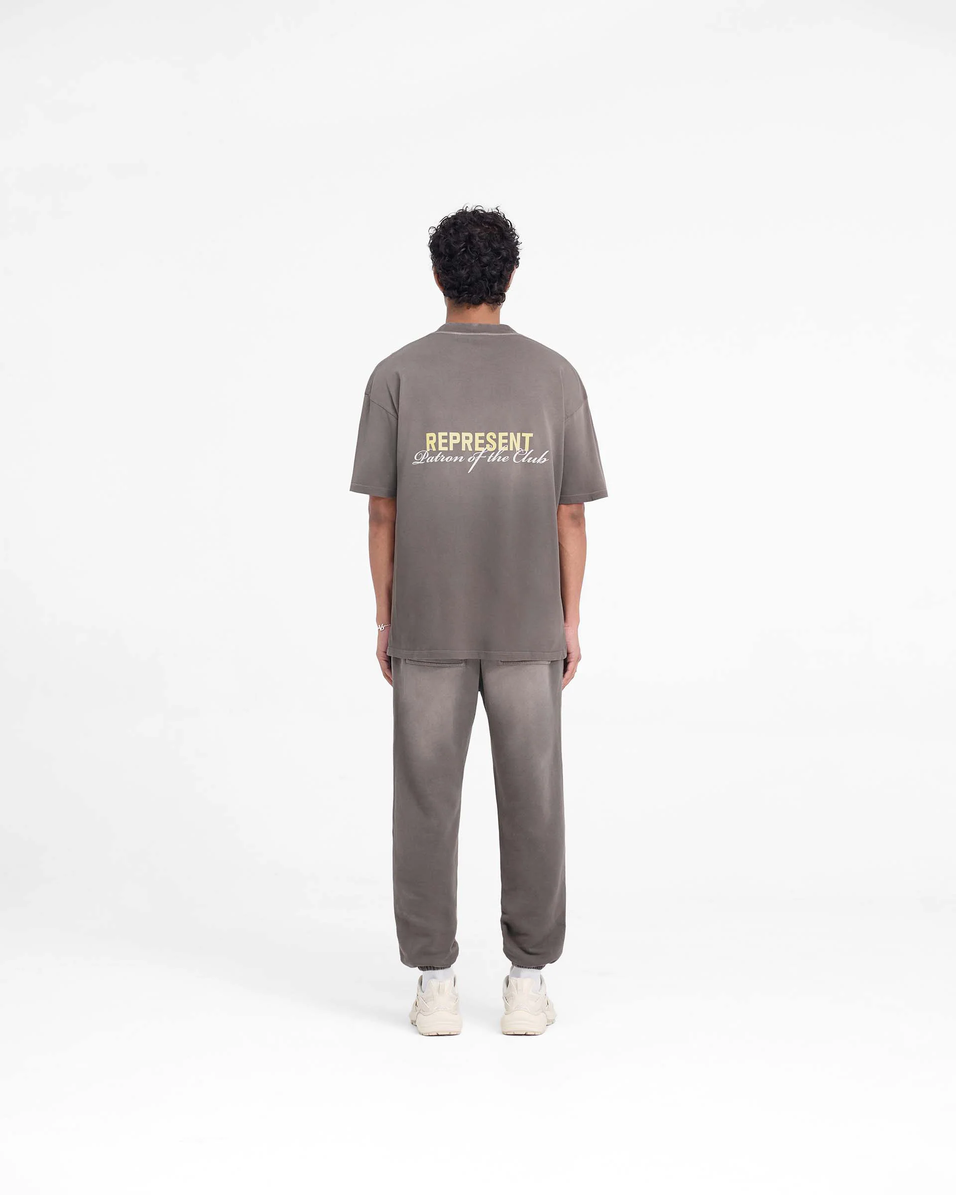 Patron Of The Club T-Shirt - Washed Olive - Image 10
