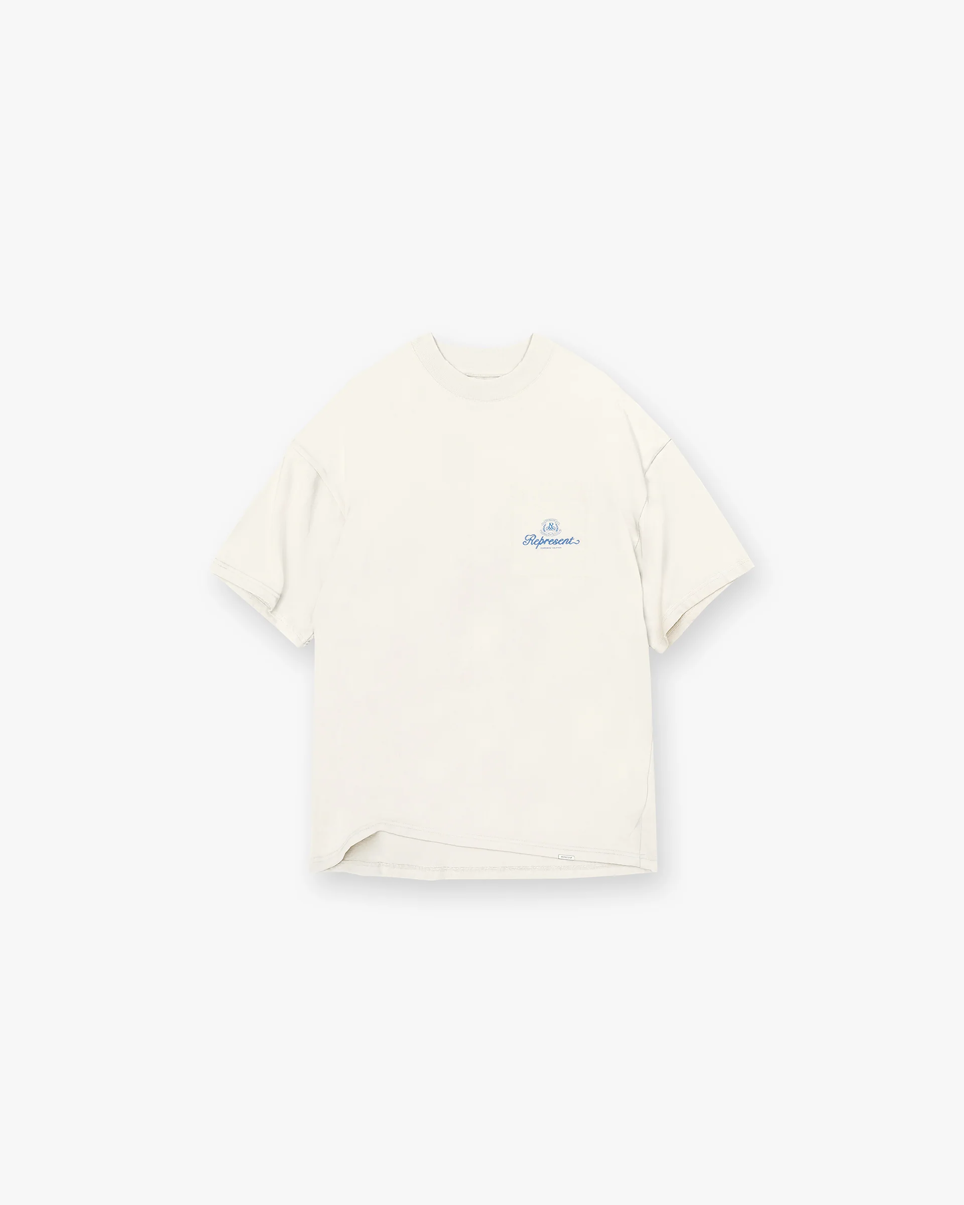 Permanent Vacation Pocket T-Shirt - Antique White